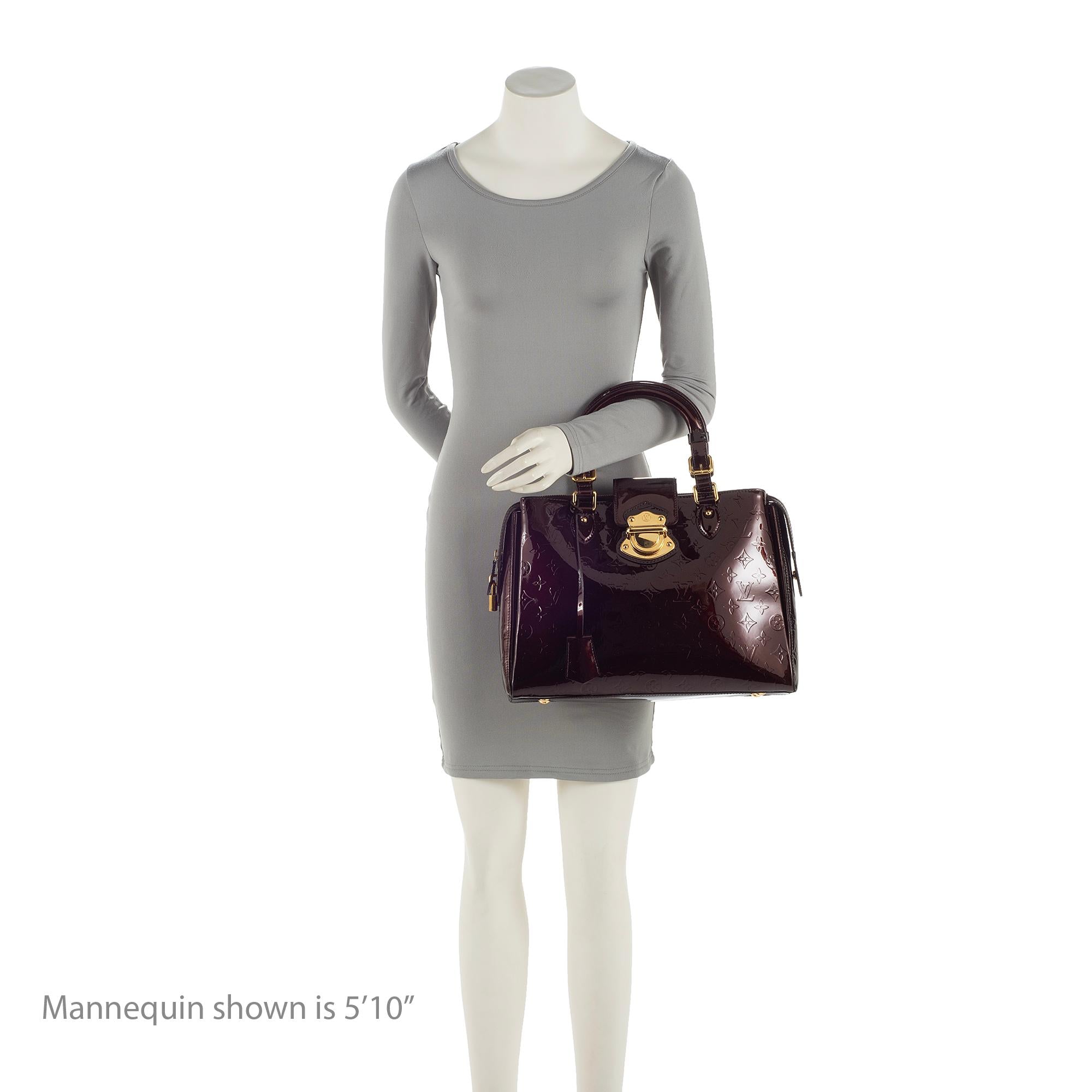 Louis Vuitton Monogram Vernis Melrose Avenue Satchel (SHF-Xk72dg)