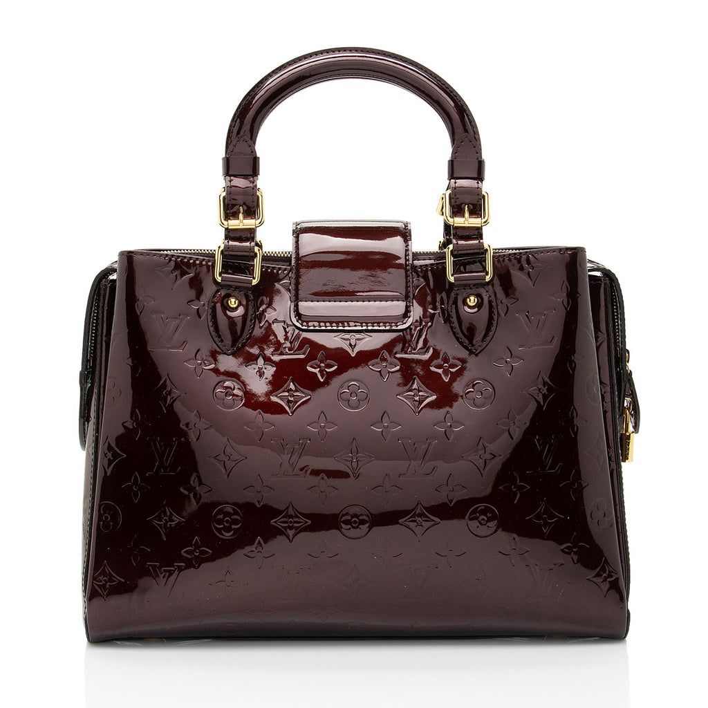 Louis Vuitton Monogram Vernis Melrose Avenue Satchel (SHF-BEMyAH)