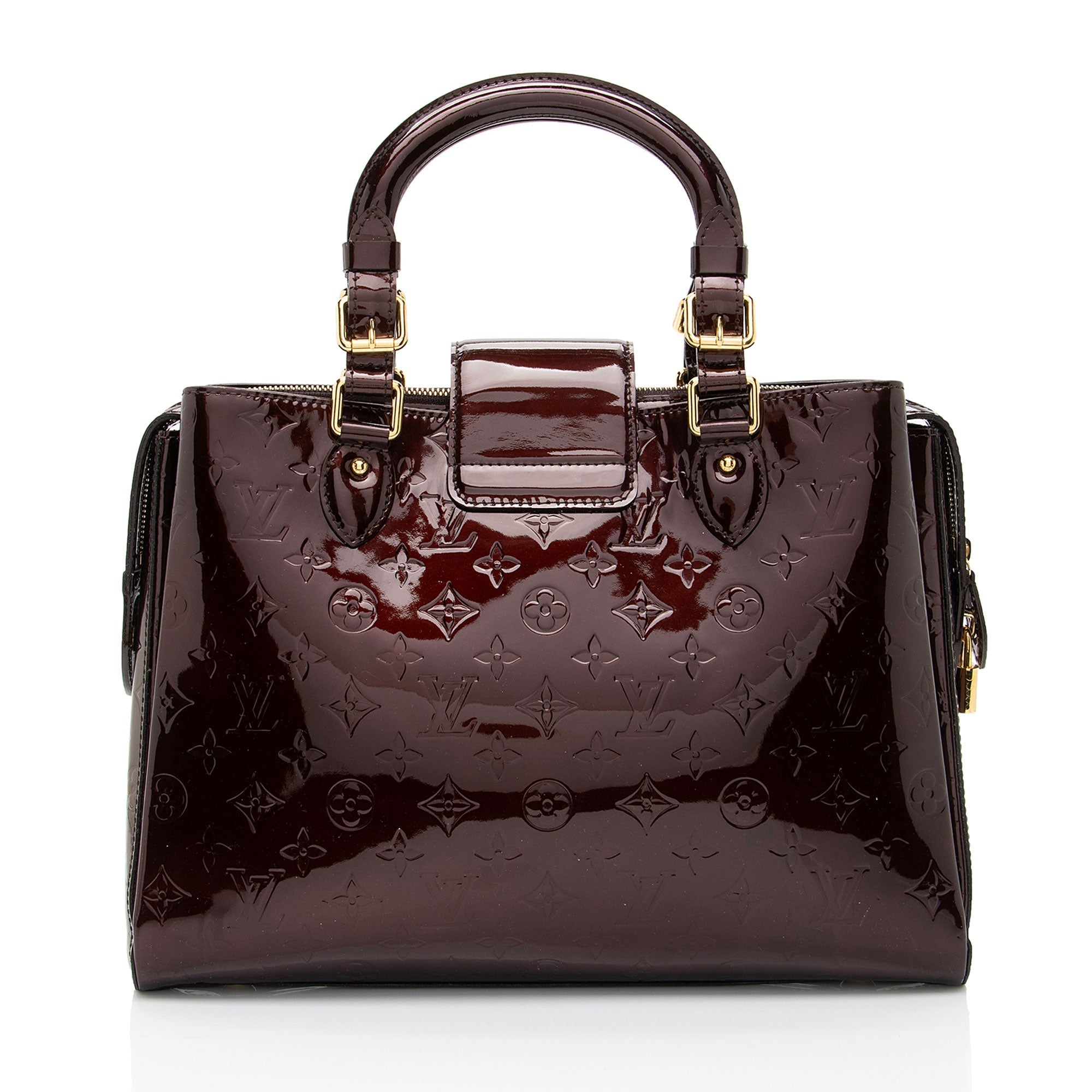 Louis Vuitton Monogram Vernis Melrose Avenue Satchel (SHF-BEMyAH)