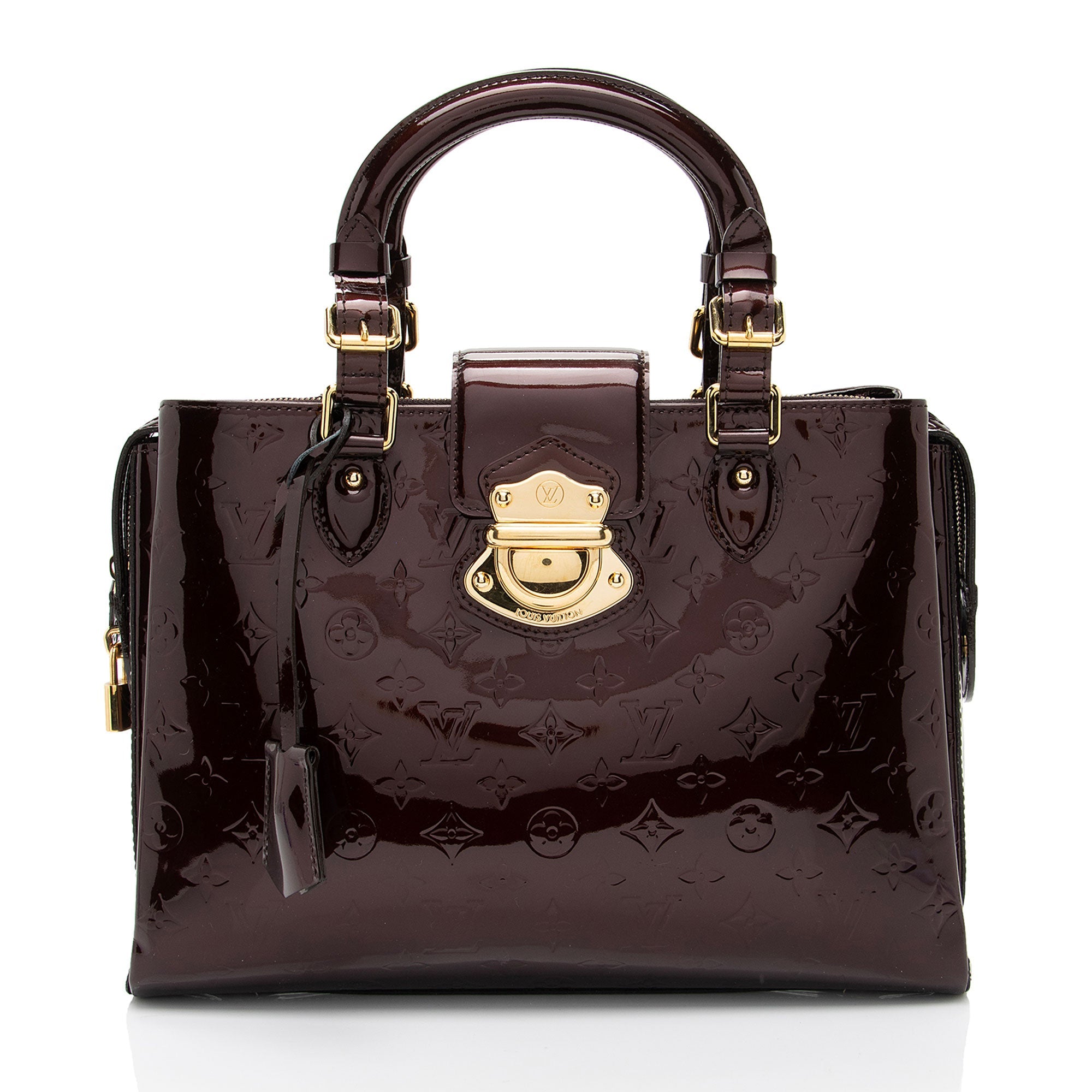 Louis Vuitton Monogram Vernis Melrose Avenue Satchel (SHF-BEMyAH)