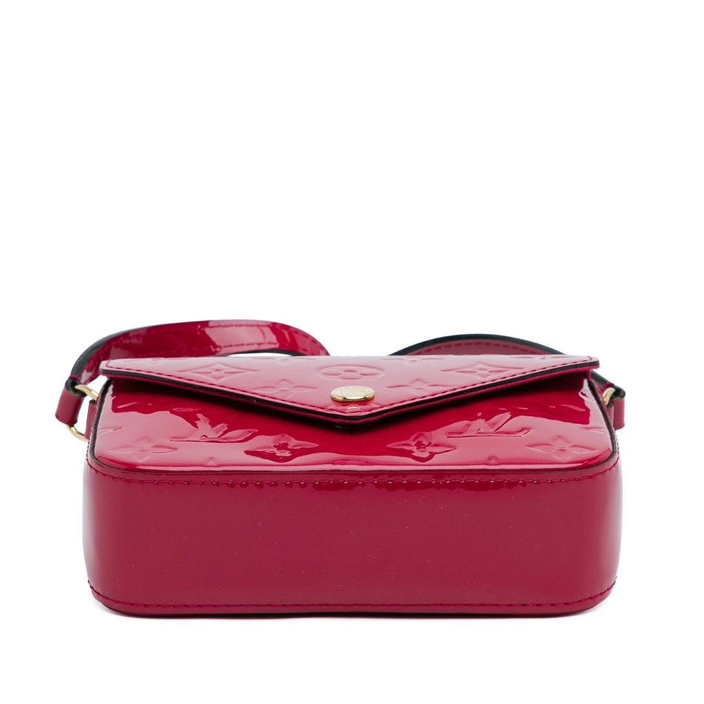 Louis Vuitton Monogram Vernis Mini Sac Lucie (SHG-iSbezC)