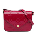 Louis Vuitton Monogram Vernis Mini Sac Lucie (SHG-iSbezC)