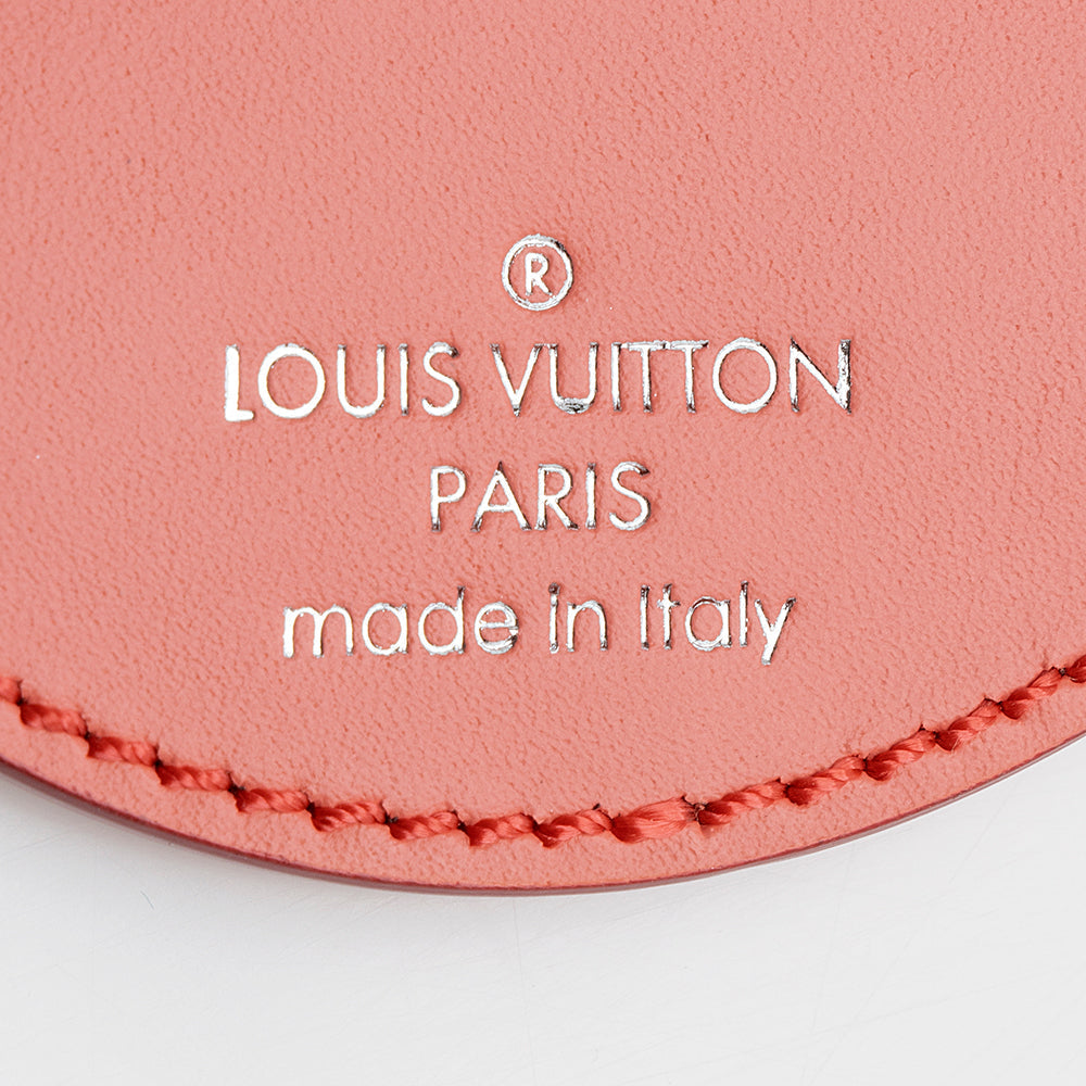 Louis Vuitton Monogram Vernis Rayures Mirror Bag Charm (SHF-22147)