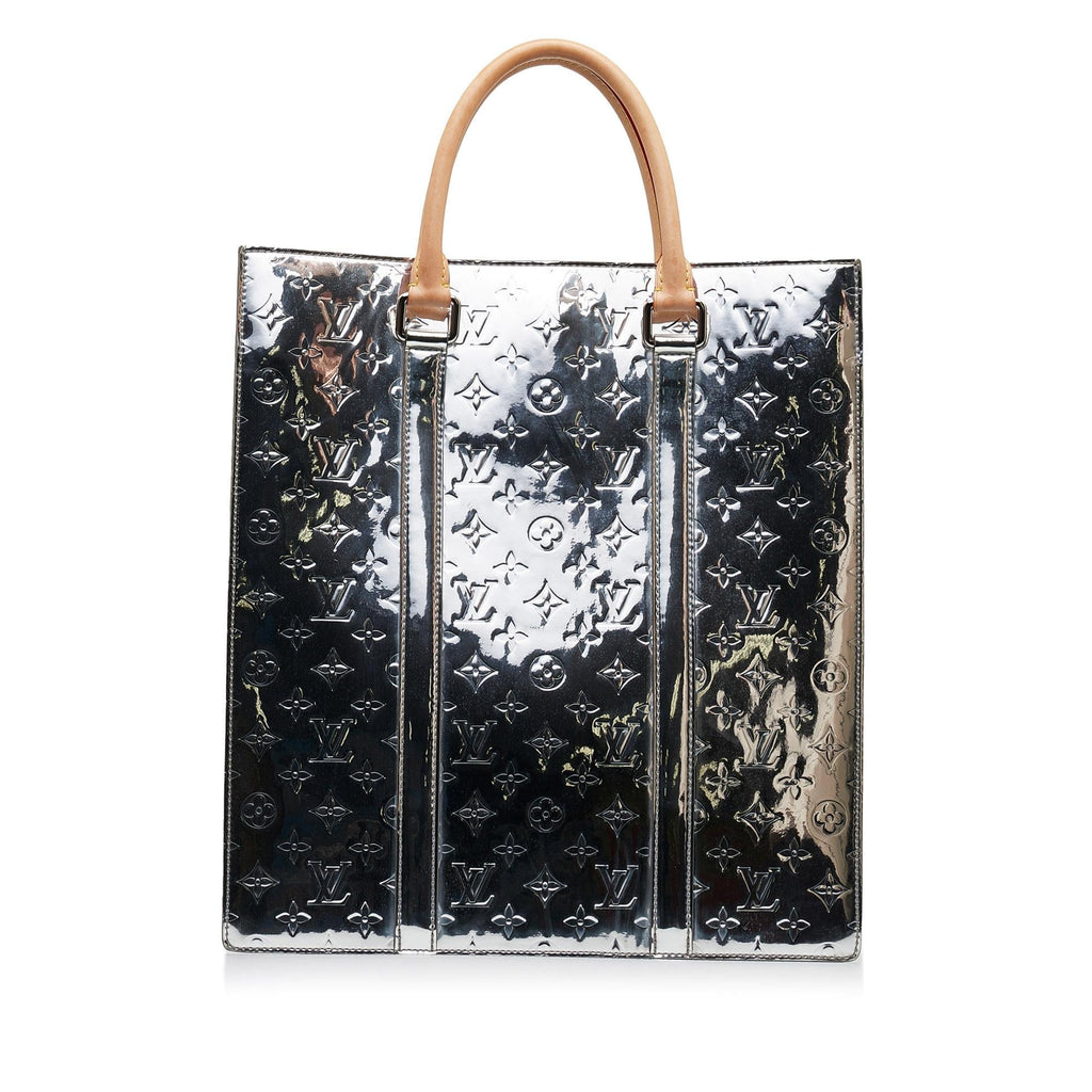 Louis Vuitton Monogram Vernis Mirror Sac Plat (SHG-q01Saf)