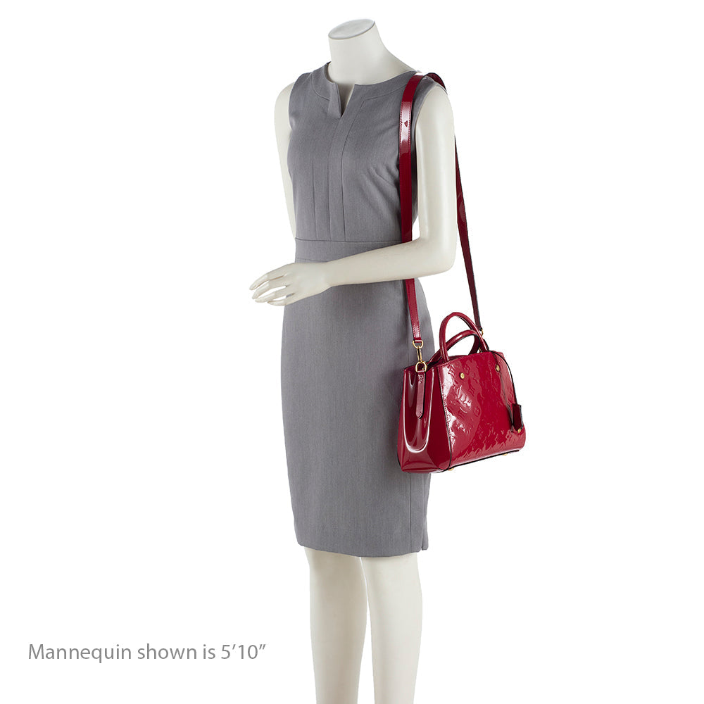 Louis Vuitton Monogram Vernis Montaigne BB Satchel - FINAL SALE (SHF-14934)