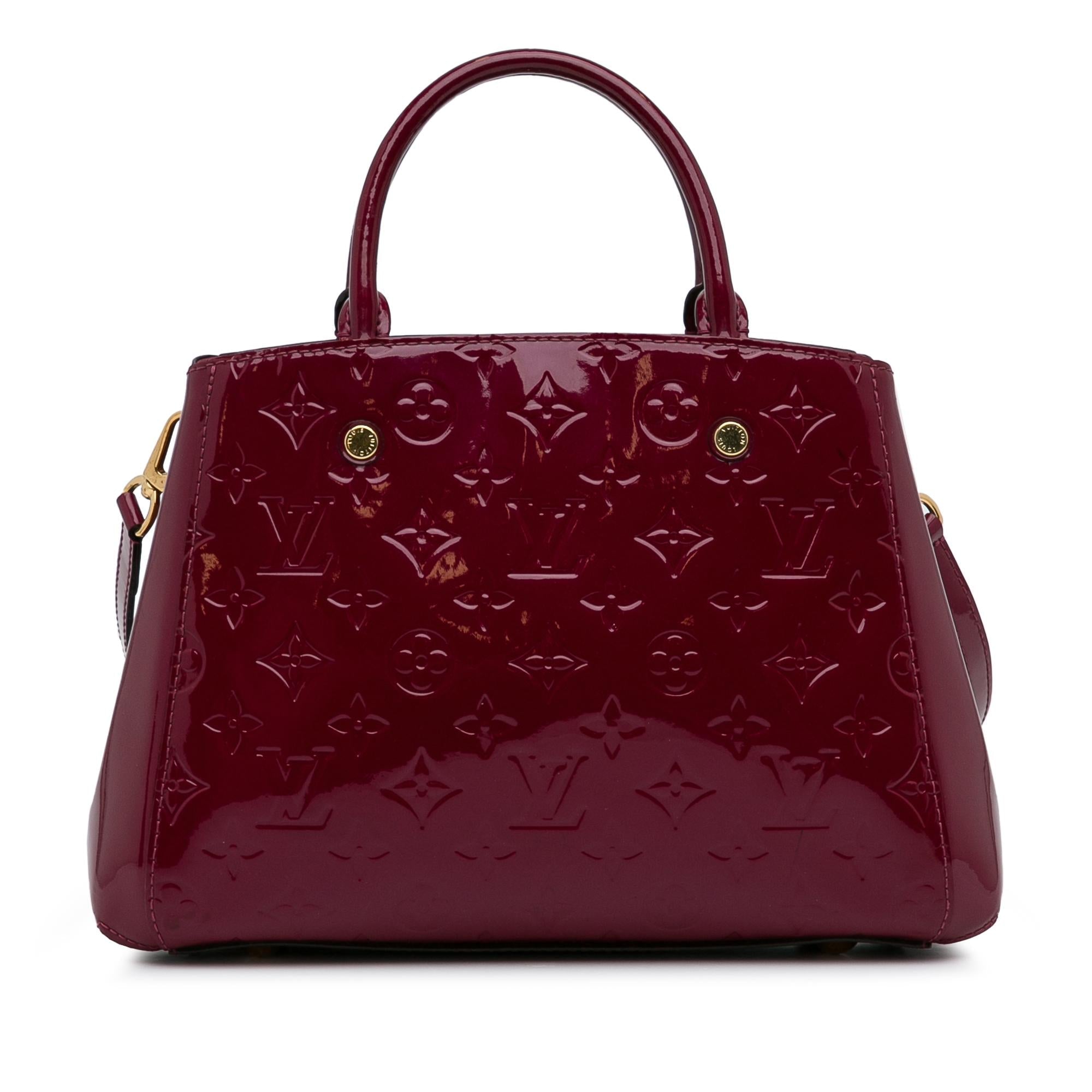 Louis Vuitton Monogram Vernis Montaigne BB (SHG-UkZSaI)