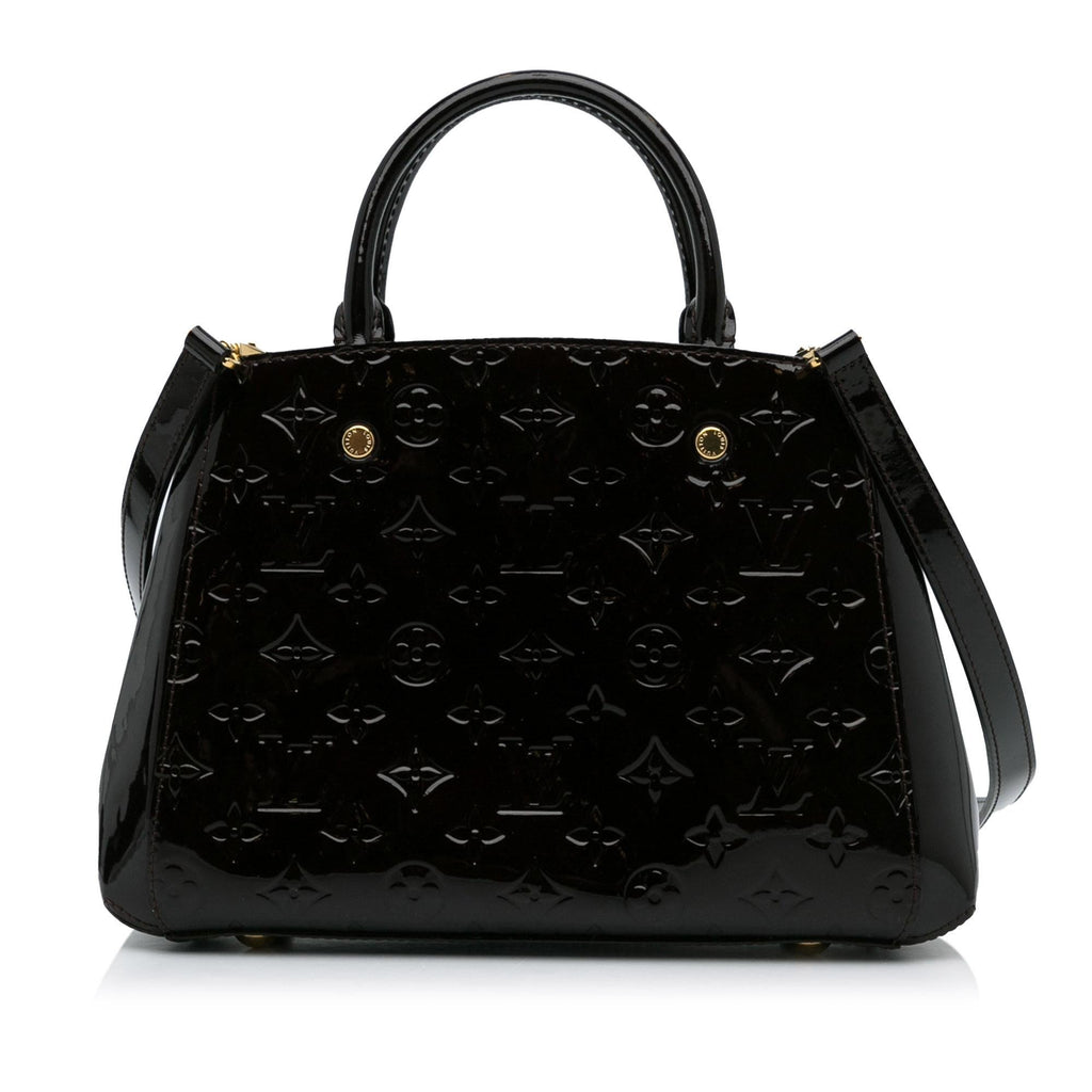 Louis Vuitton Monogram Vernis Montaigne BB (SHG-x3vn1e)