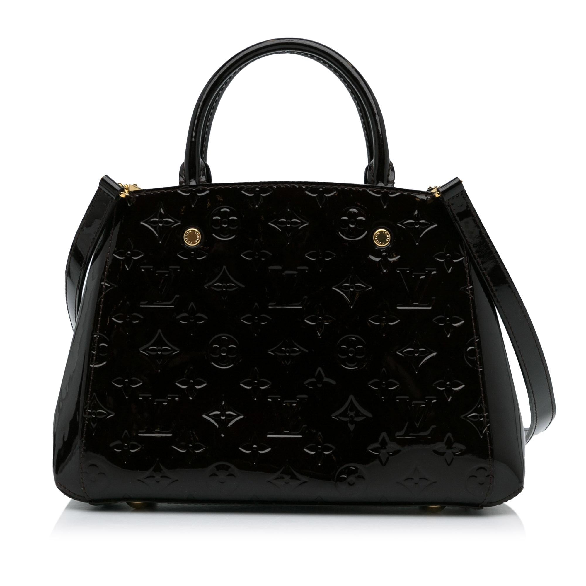 Louis Vuitton Monogram Vernis Montaigne BB (SHG-x3vn1e)