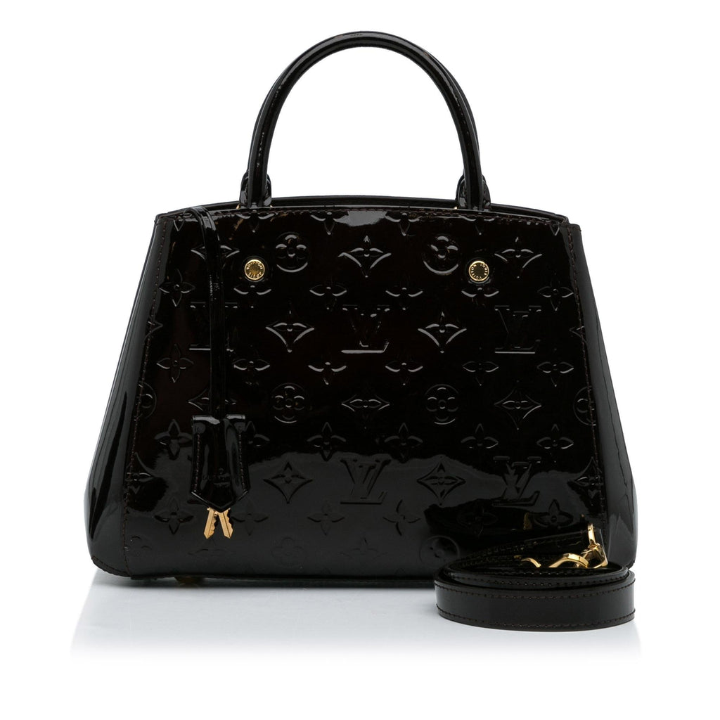 Louis Vuitton Monogram Vernis Montaigne BB (SHG-x3vn1e)