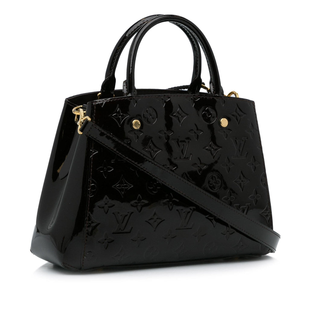 Louis Vuitton Monogram Vernis Montaigne BB (SHG-x3vn1e)