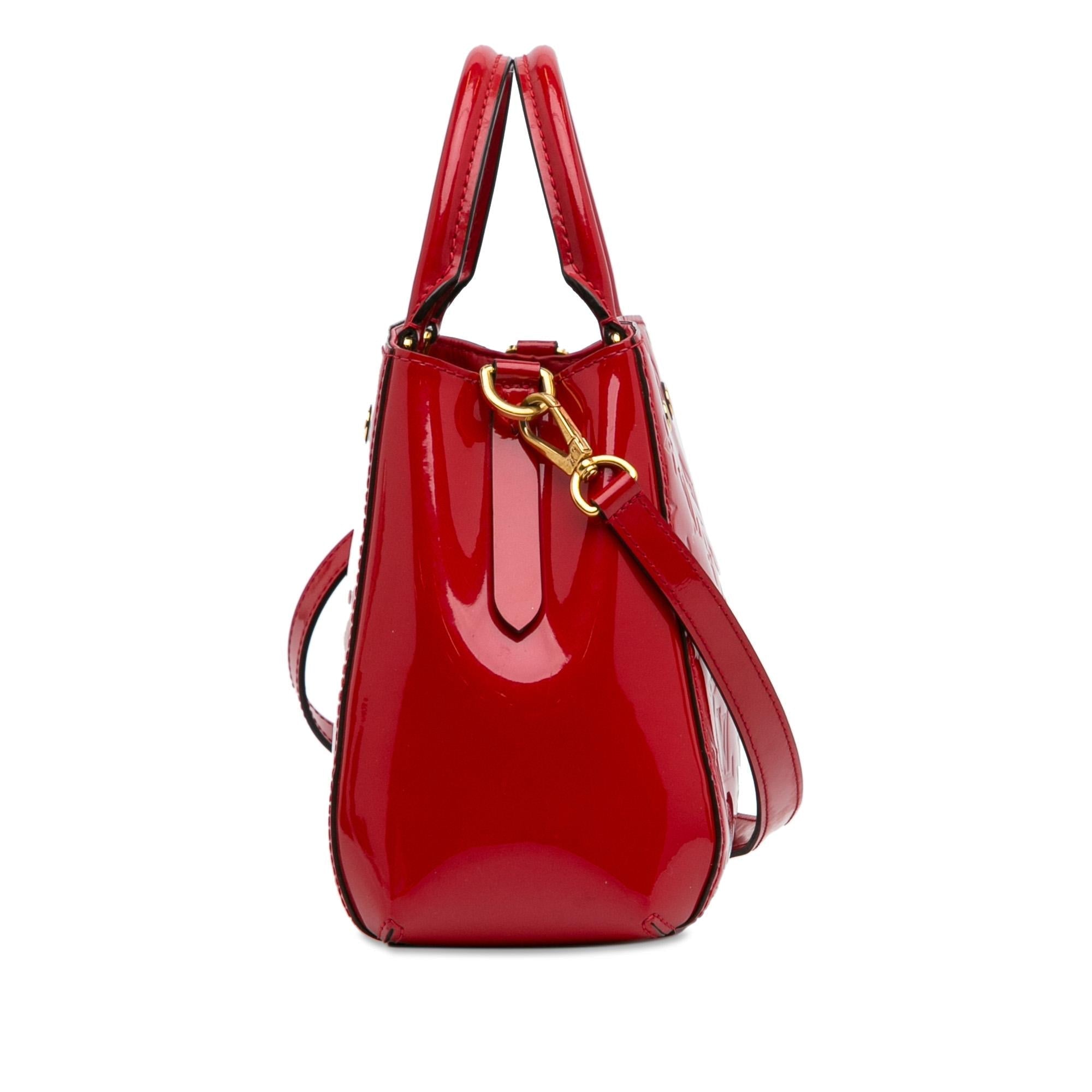 Louis Vuitton Monogram Vernis Montaigne BB (SHG-v8kJTe)