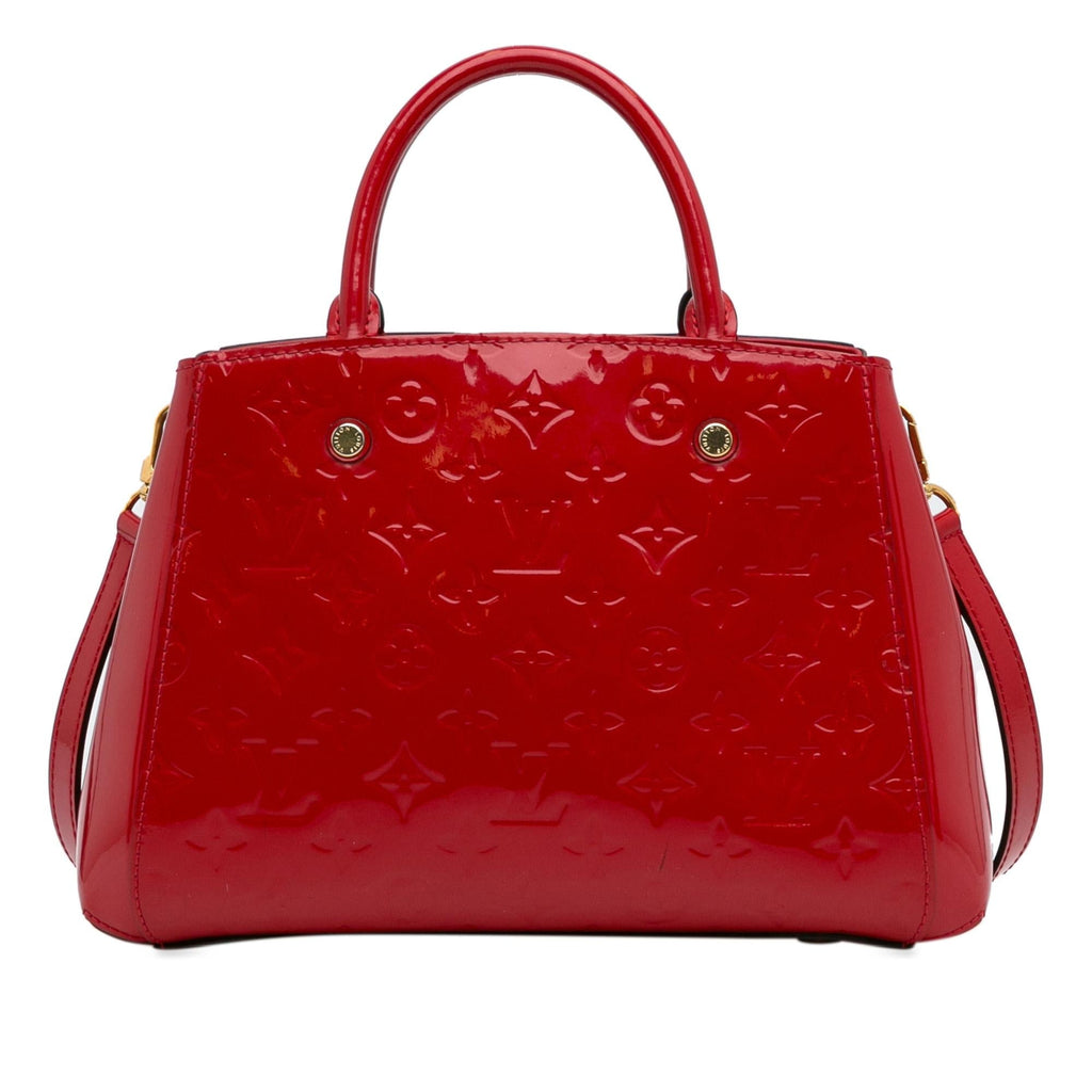 Louis Vuitton Monogram Vernis Montaigne BB (SHG-v8kJTe)