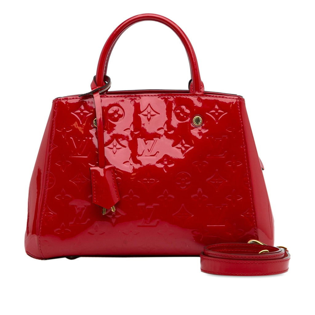 Louis Vuitton Monogram Vernis Montaigne BB (SHG-v8kJTe)