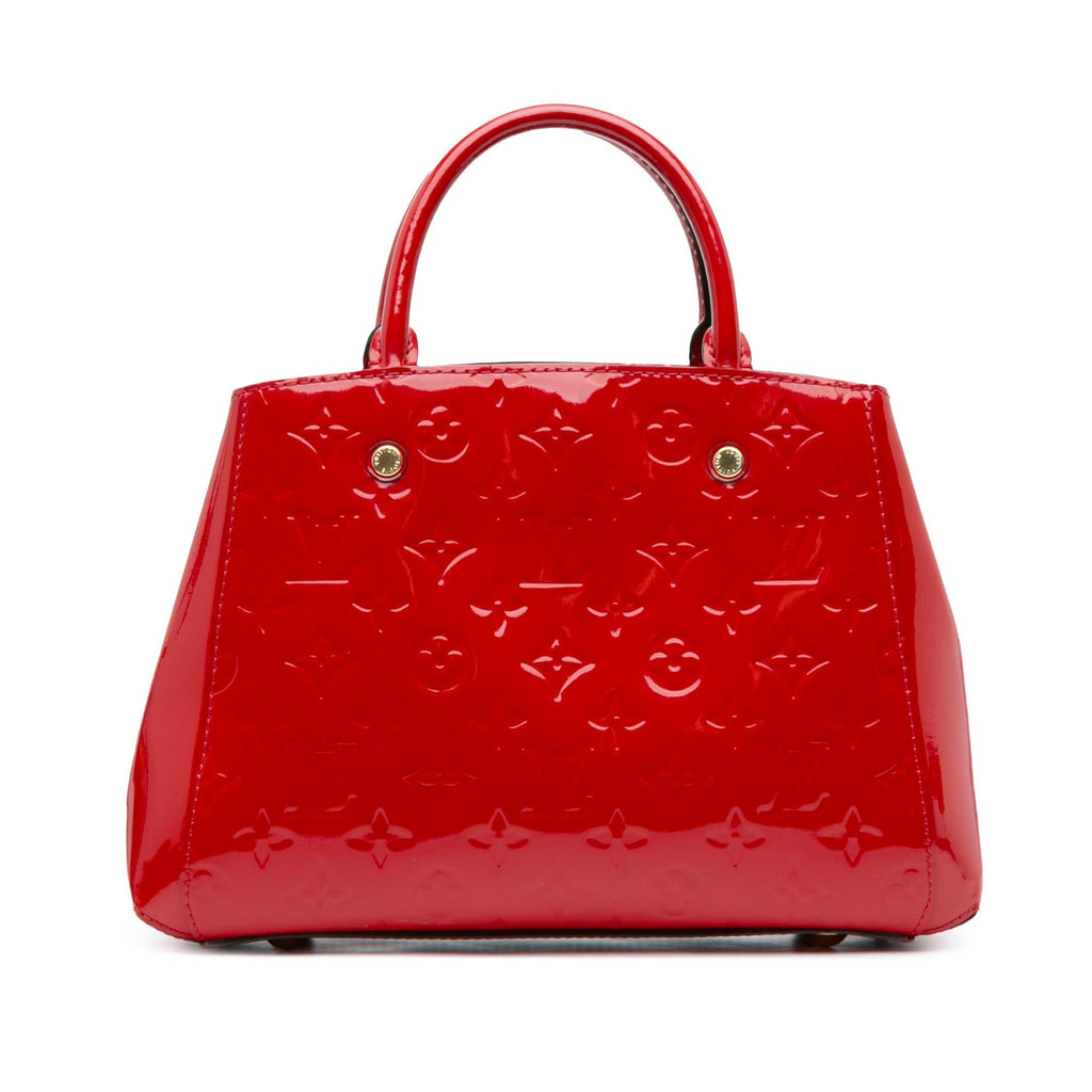 Louis Vuitton Monogram Vernis Montaigne BB (SHG-G9yb6I)