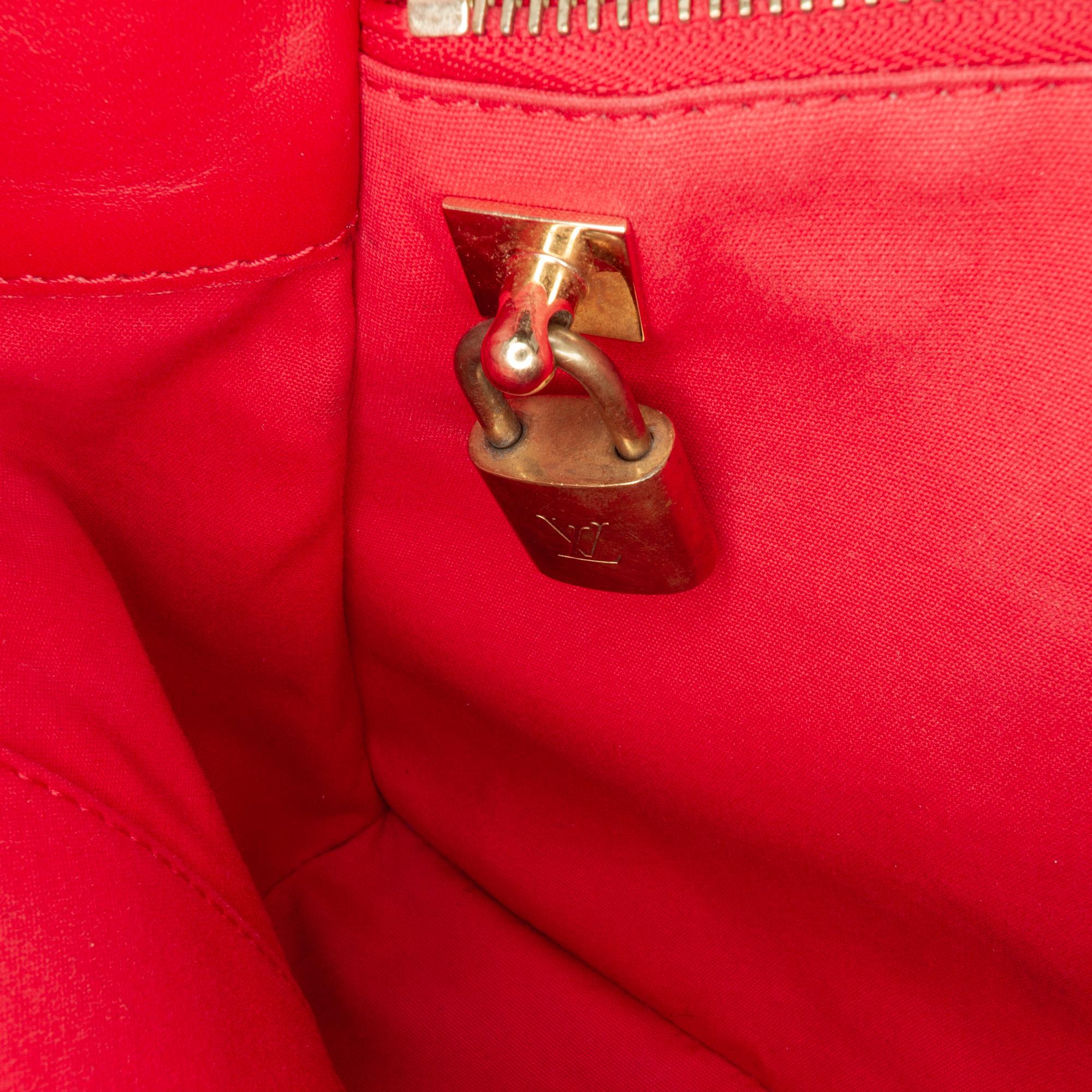 Louis Vuitton Monogram Vernis Montaigne BB (SHG-RZlMWB)