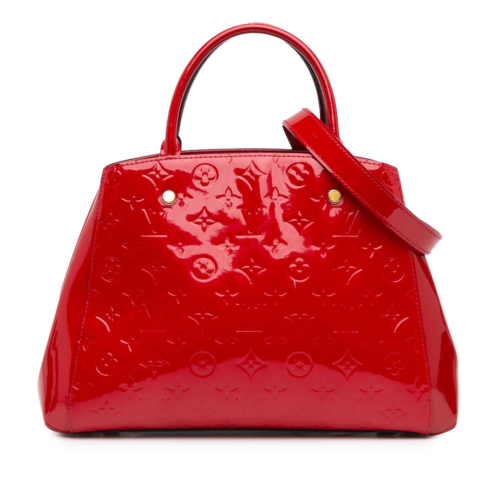 Louis Vuitton Monogram Vernis Montaigne BB (SHG-RZlMWB)