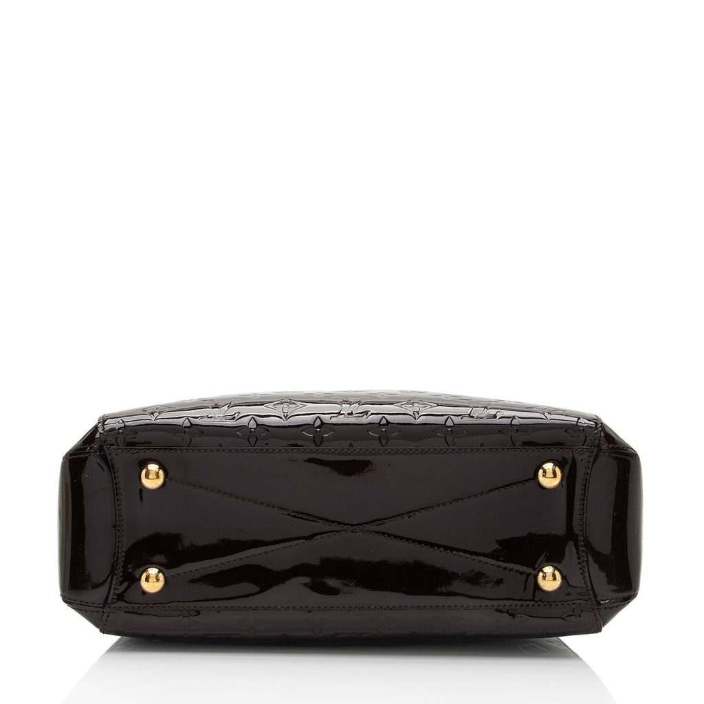 Louis Vuitton Monogram Vernis Montaigne MM Satchel (SHF-0N0xLg)