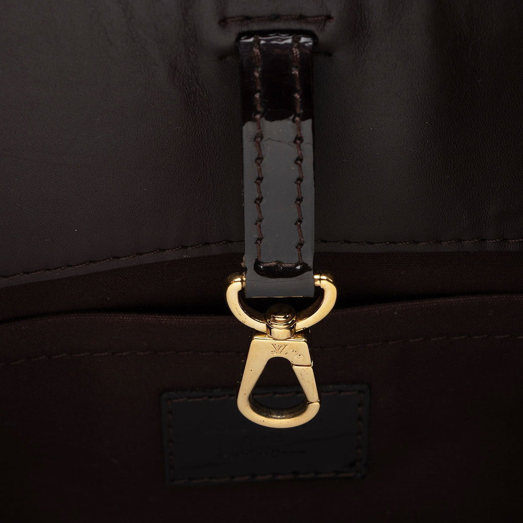 Louis Vuitton Monogram Vernis Montaigne MM Satchel (SHF-0N0xLg)