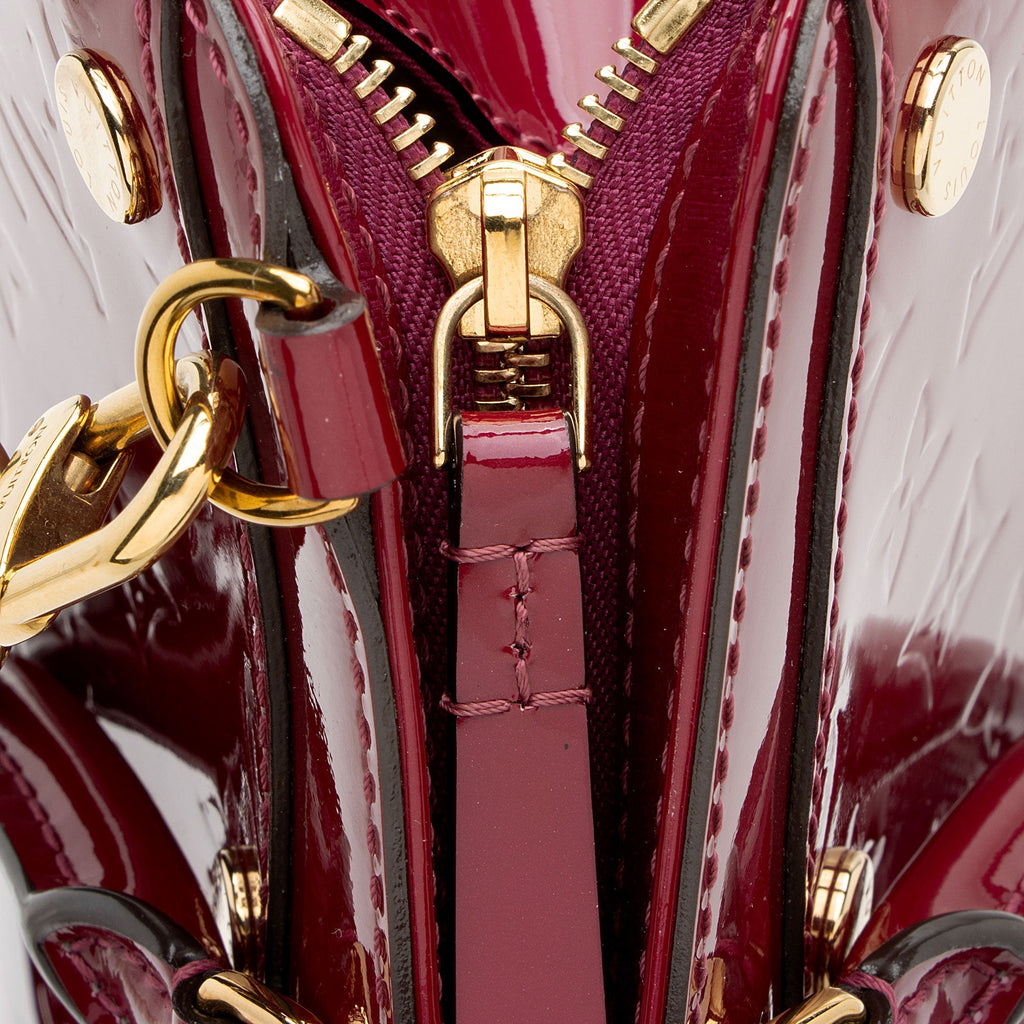 Louis Vuitton Monogram Vernis Montaigne MM Satchel