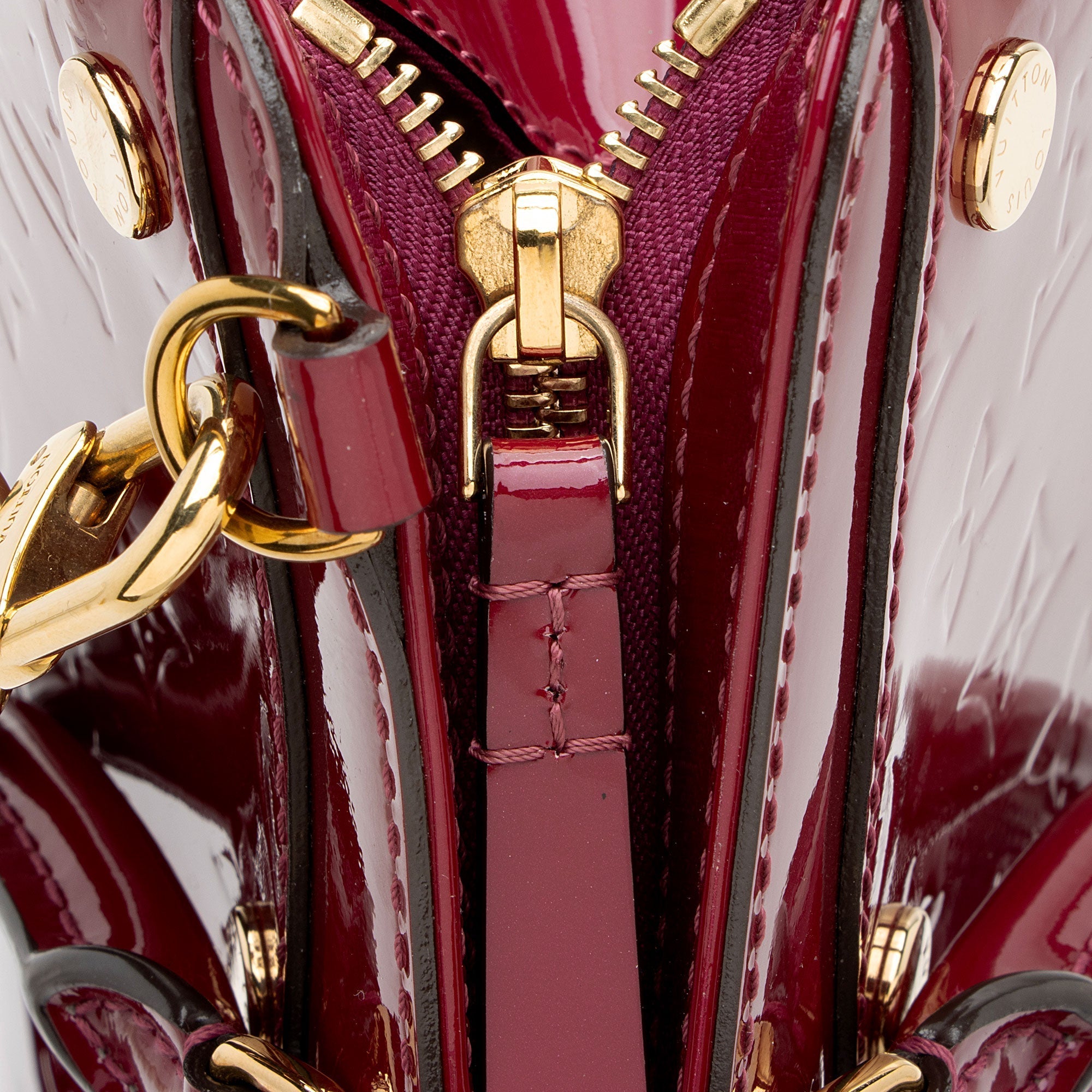 Louis Vuitton Monogram Vernis Montaigne MM Satchel