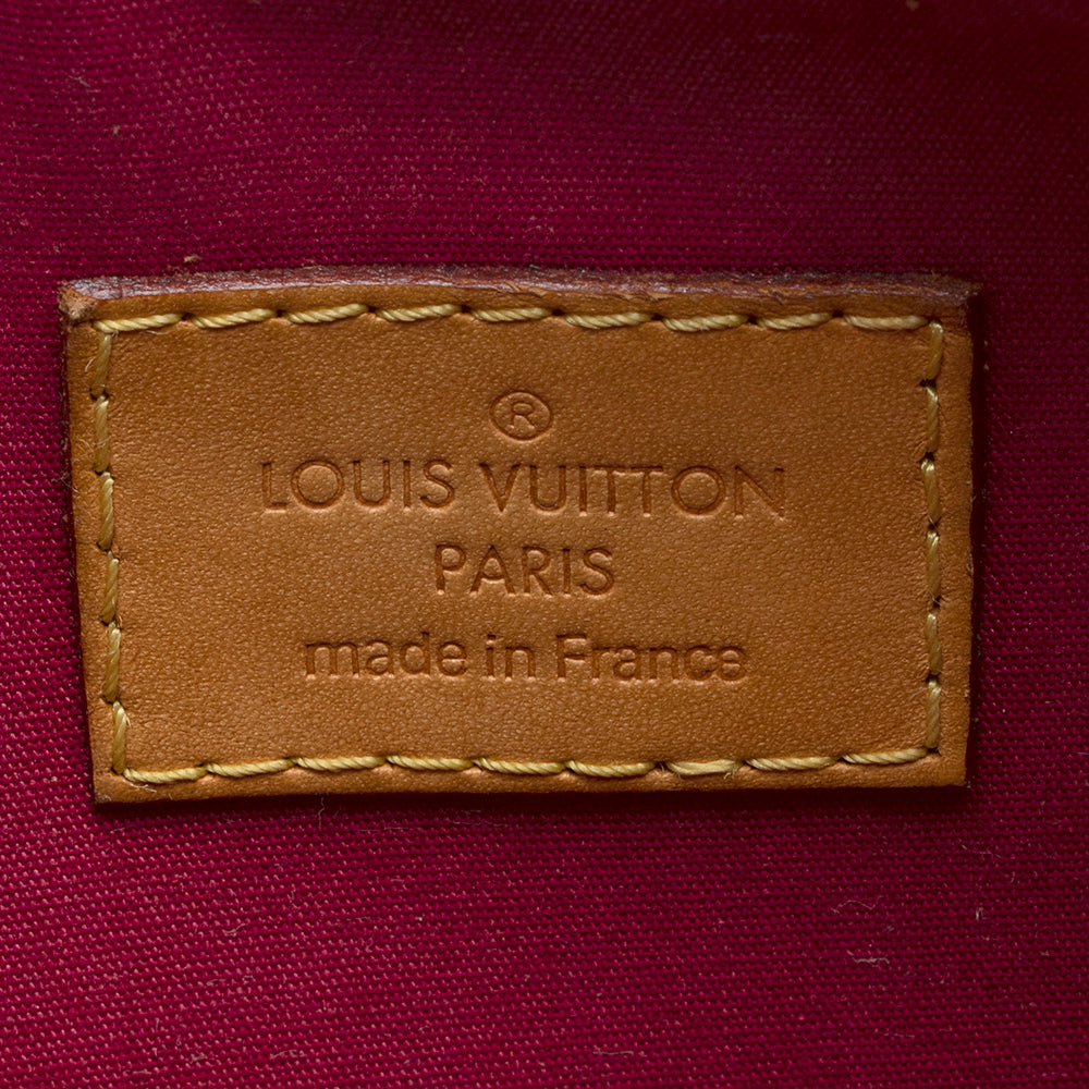 Louis Vuitton Monogram Vernis Montana Satchel (SHF-20765)