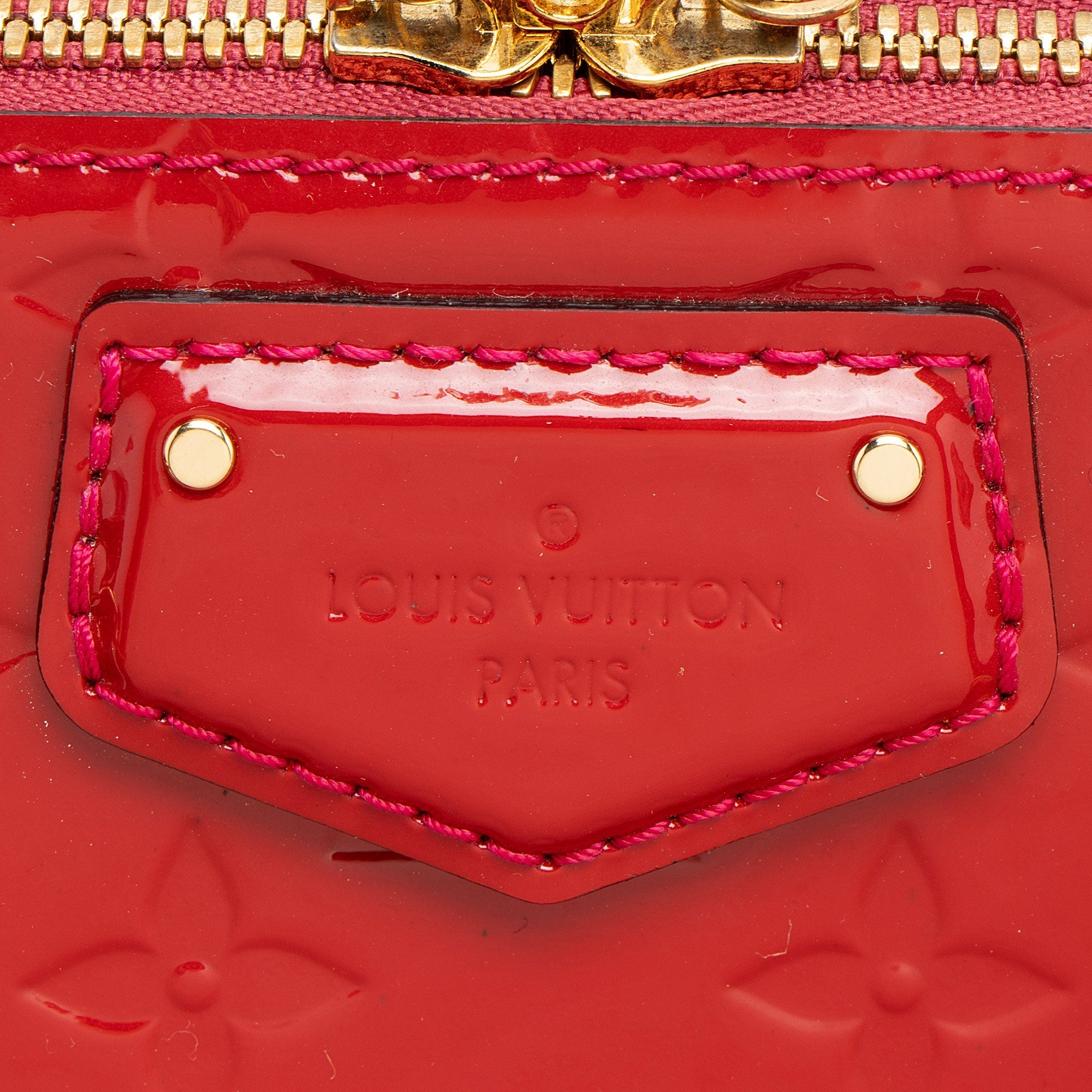 Louis Vuitton Monogram Vernis Montana Satchel (SHF-3U2qHB)