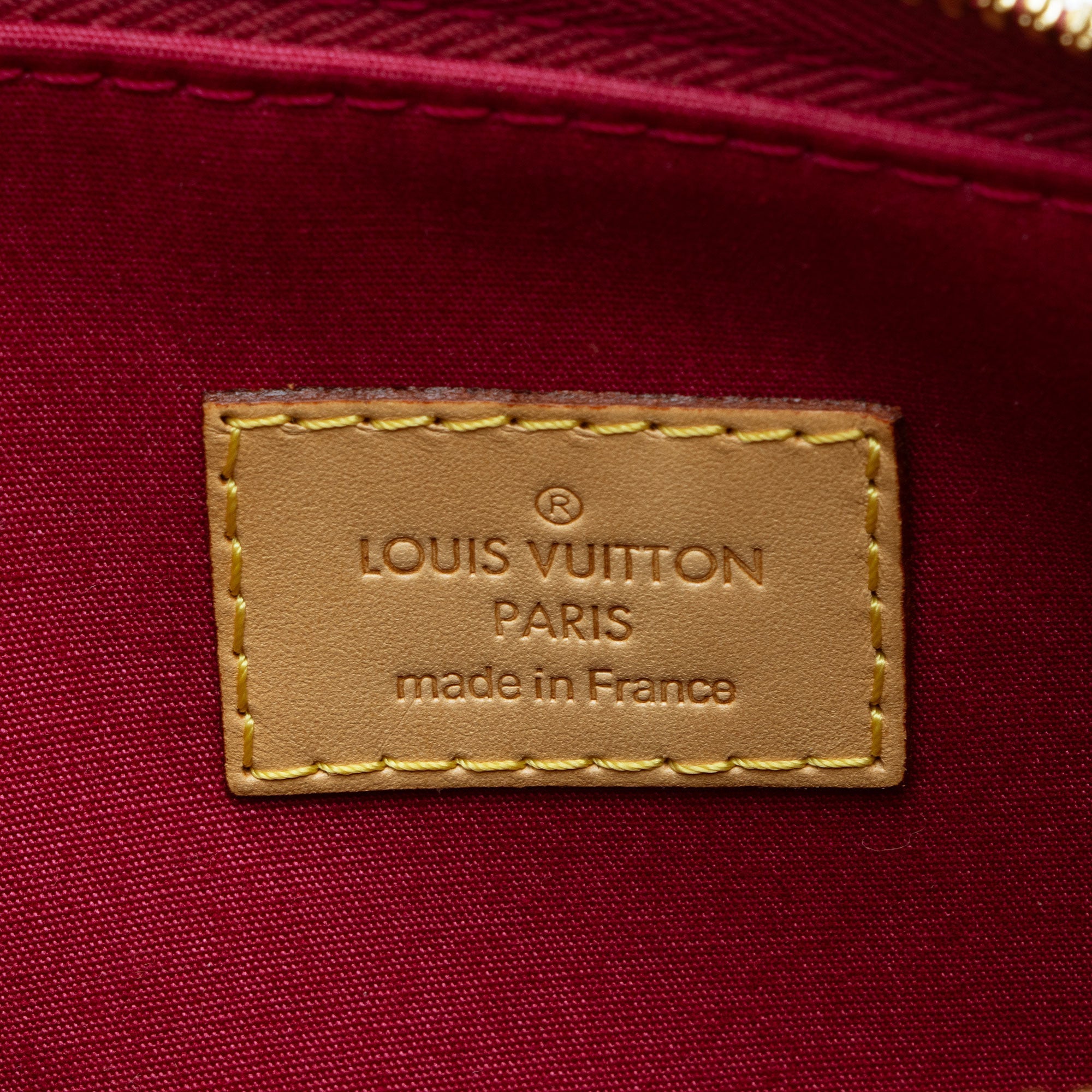 Louis Vuitton Monogram Vernis Montana Satchel