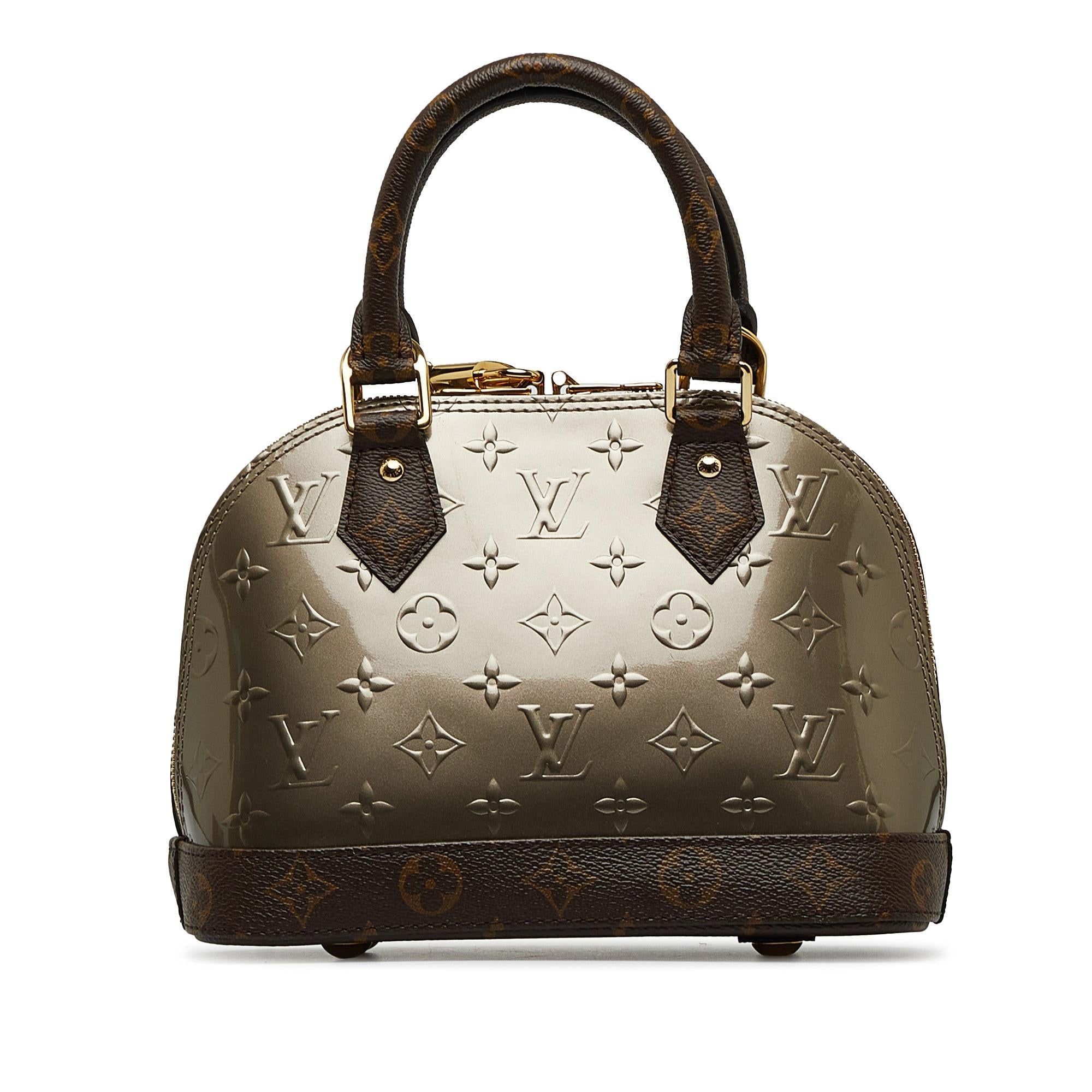 Louis Vuitton Monogram Vernis Neo Alma BB (SHG-ObeKEQ)
