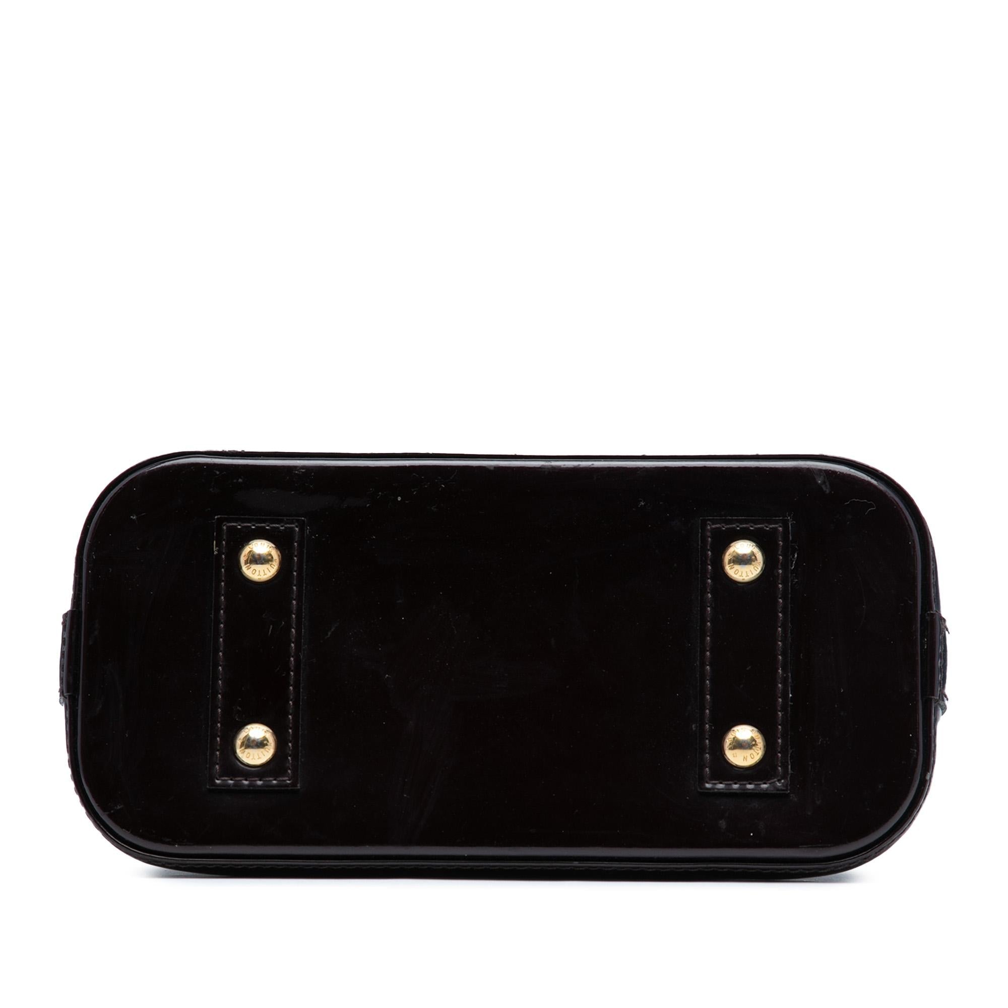 Louis Vuitton Monogram Vernis Ombre Alma BB