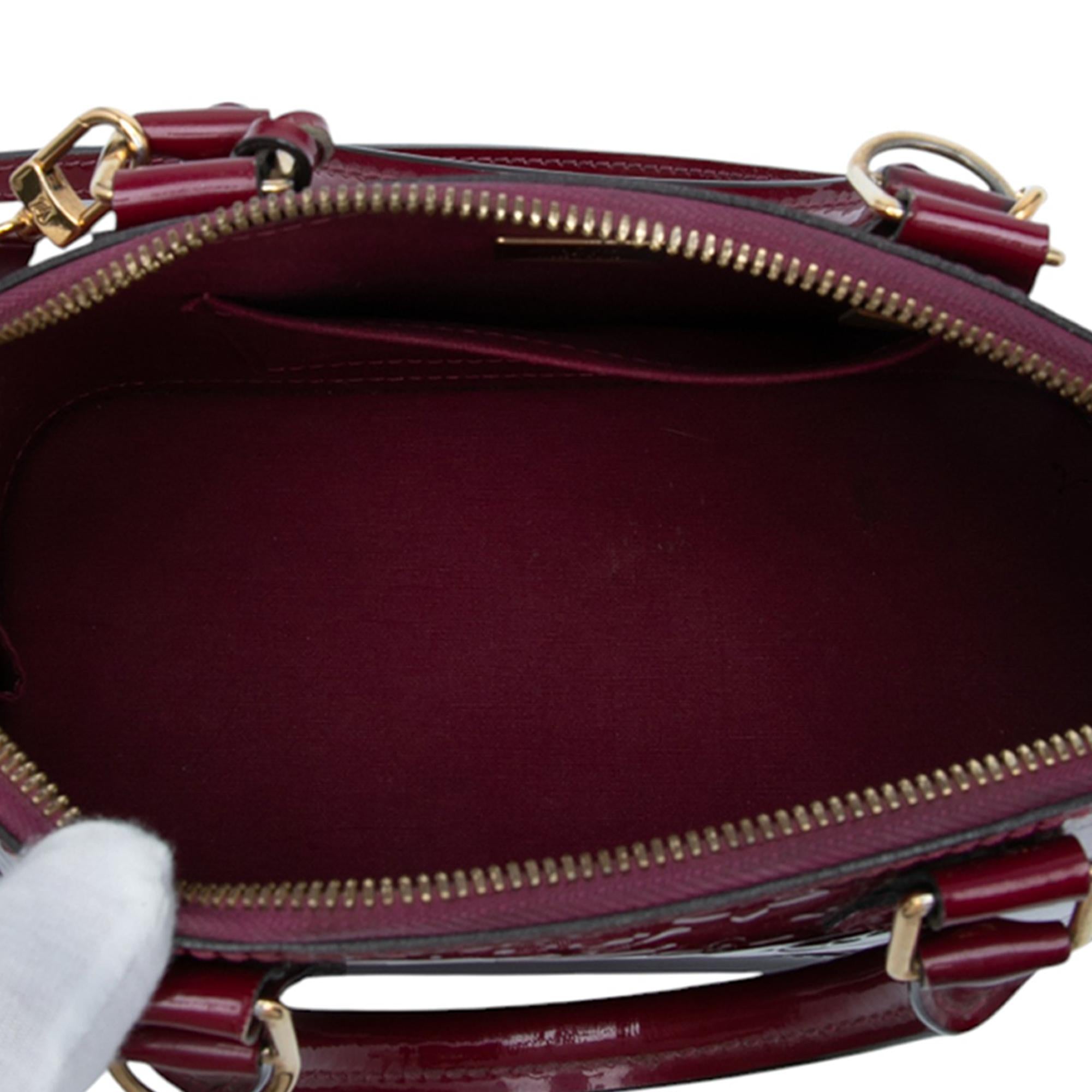 Louis Vuitton Monogram Vernis Ombre Alma BB