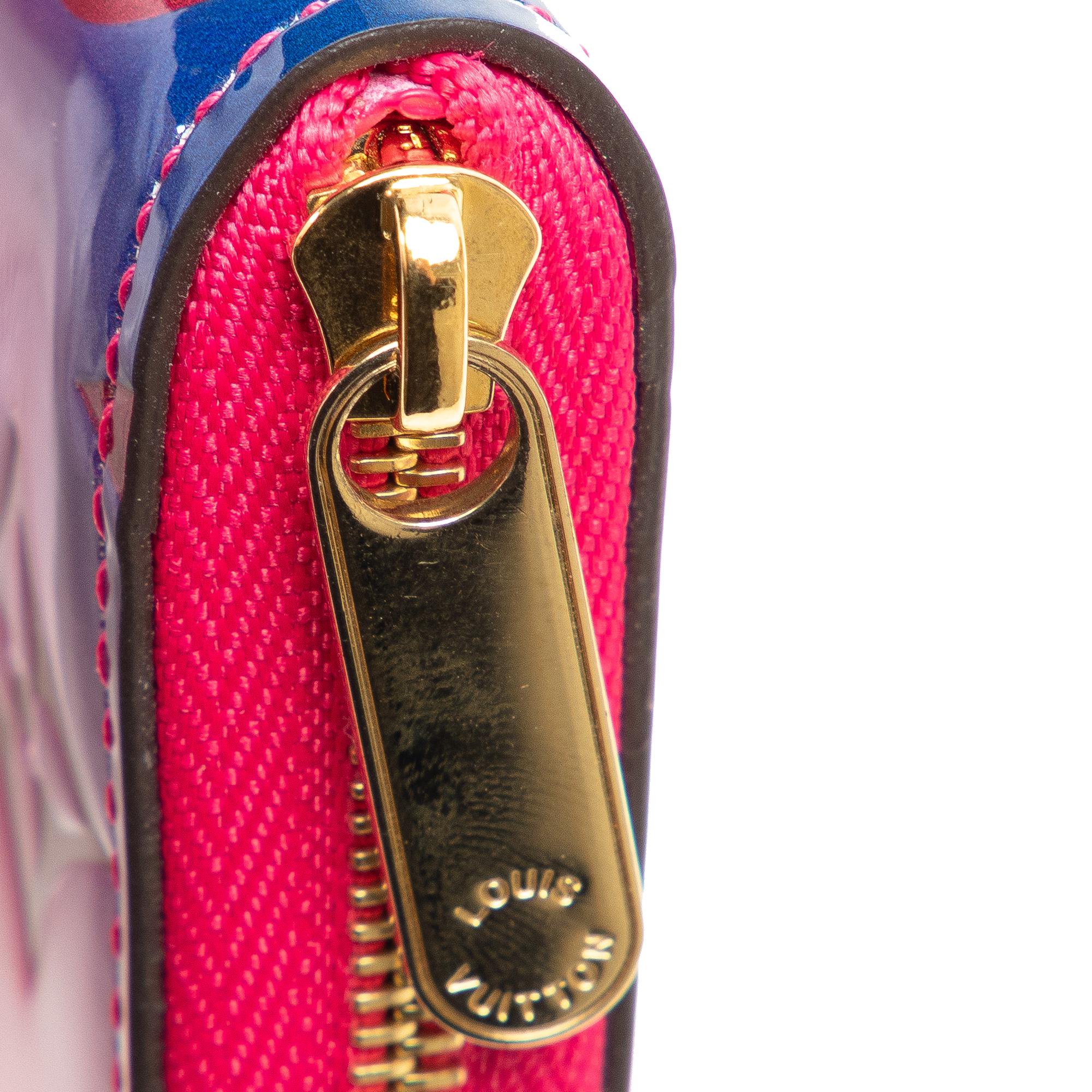 Louis Vuitton Monogram Vernis Ombre Zippy Coin Purse (SHG-Tdp8in)