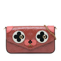 Louis Vuitton Monogram Vernis Pochette Felicie Valentine Dog (SHG-MbxcoD)
