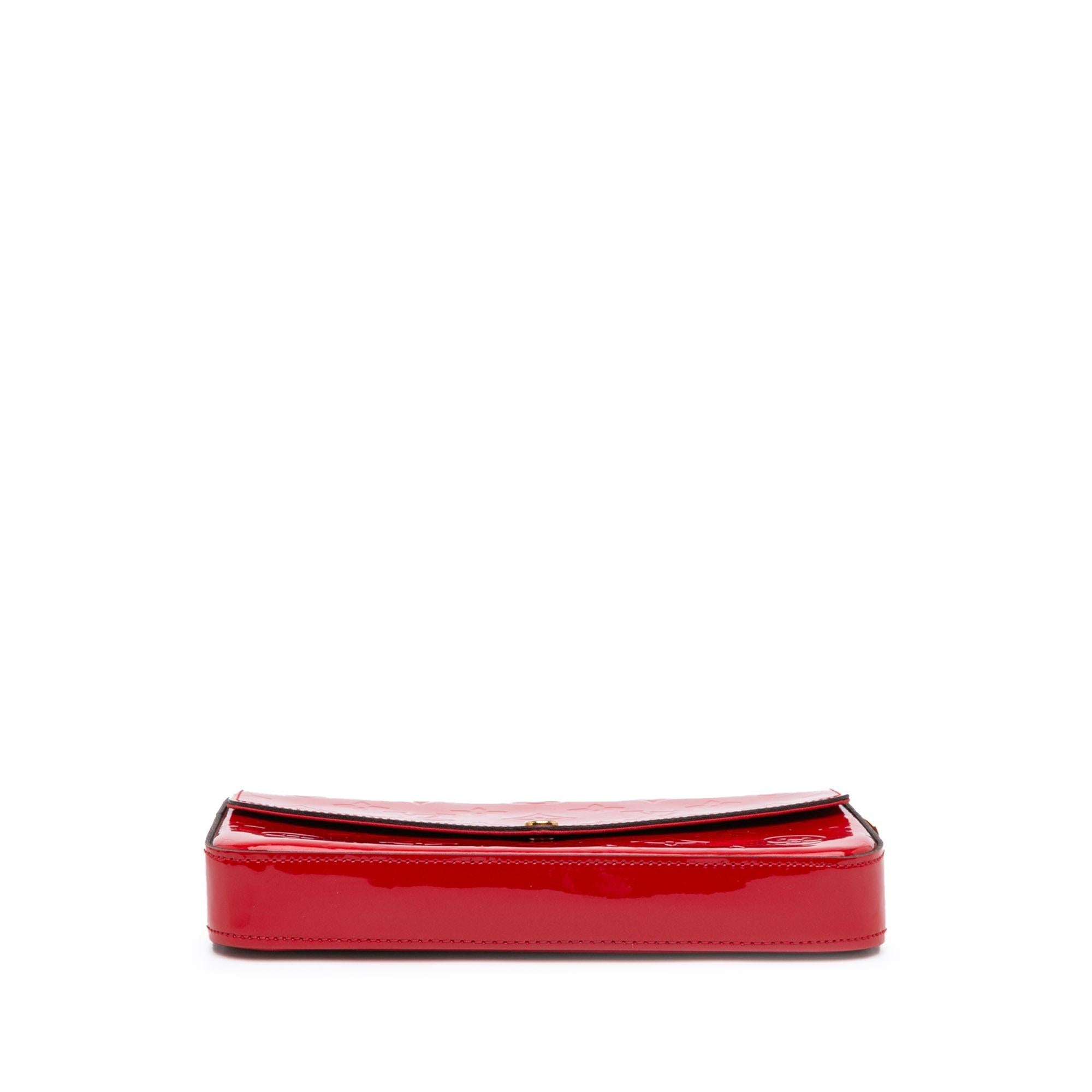 Louis Vuitton Monogram Vernis Pochette Felicie (SHG-UySAZ4)