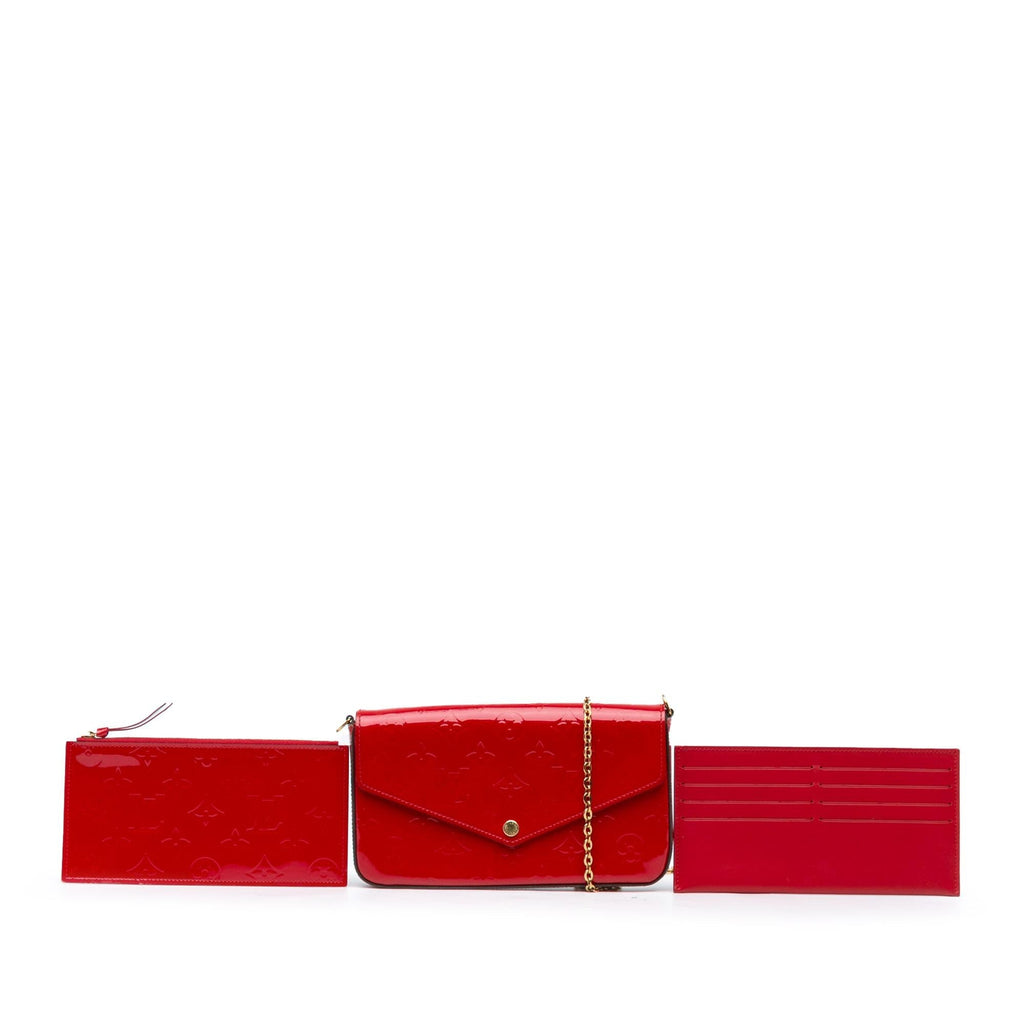 Louis Vuitton Monogram Vernis Pochette Felicie (SHG-UySAZ4)