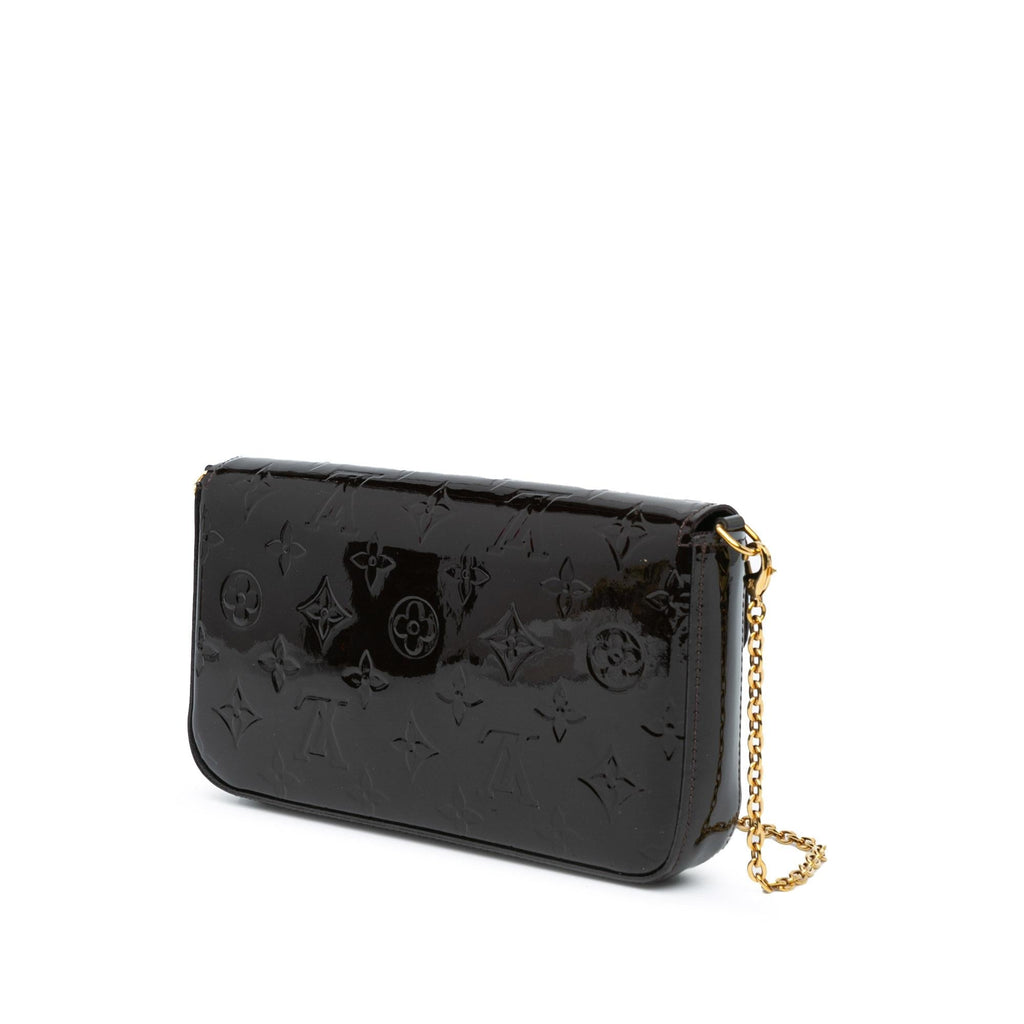 Louis Vuitton Monogram Vernis Pochette Felicie (SHG-xoejDR)