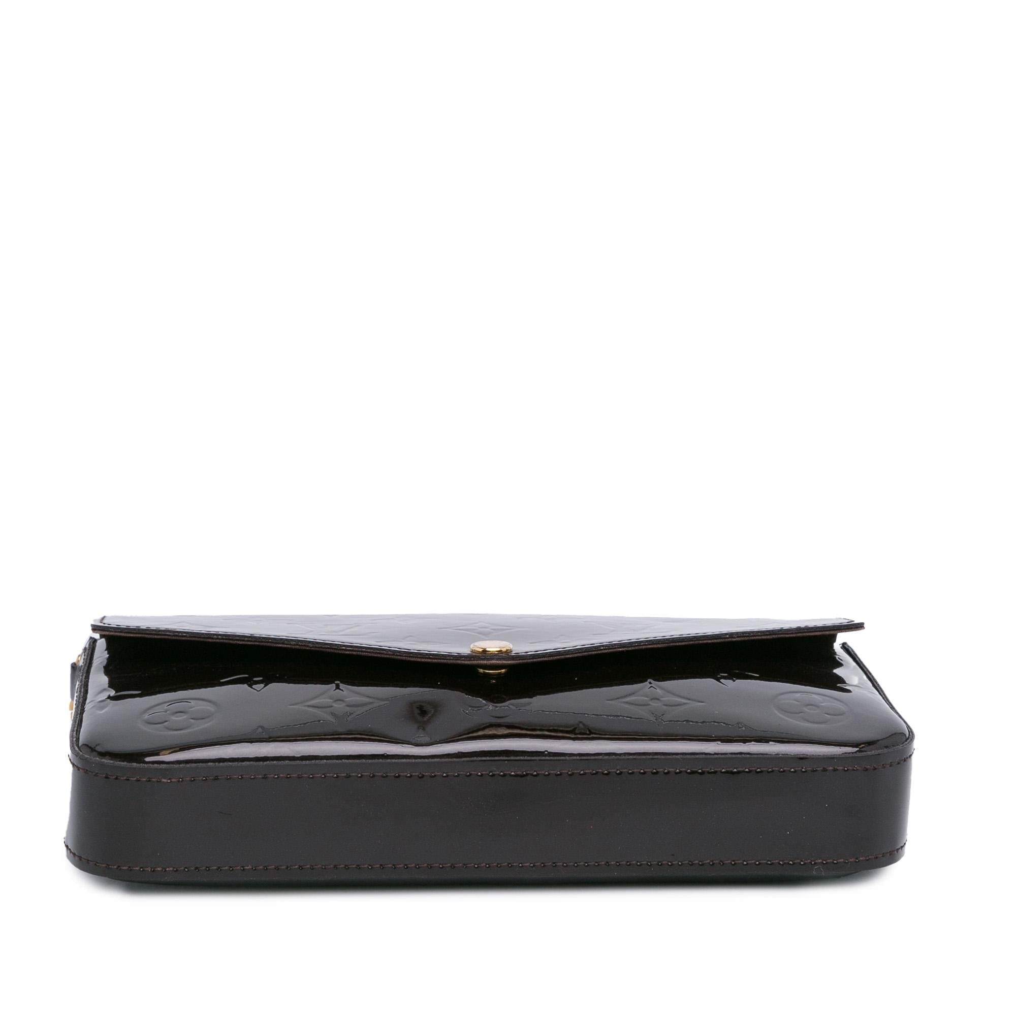 Louis Vuitton Monogram Vernis Pochette Felicie (SHG-qVIfWc)
