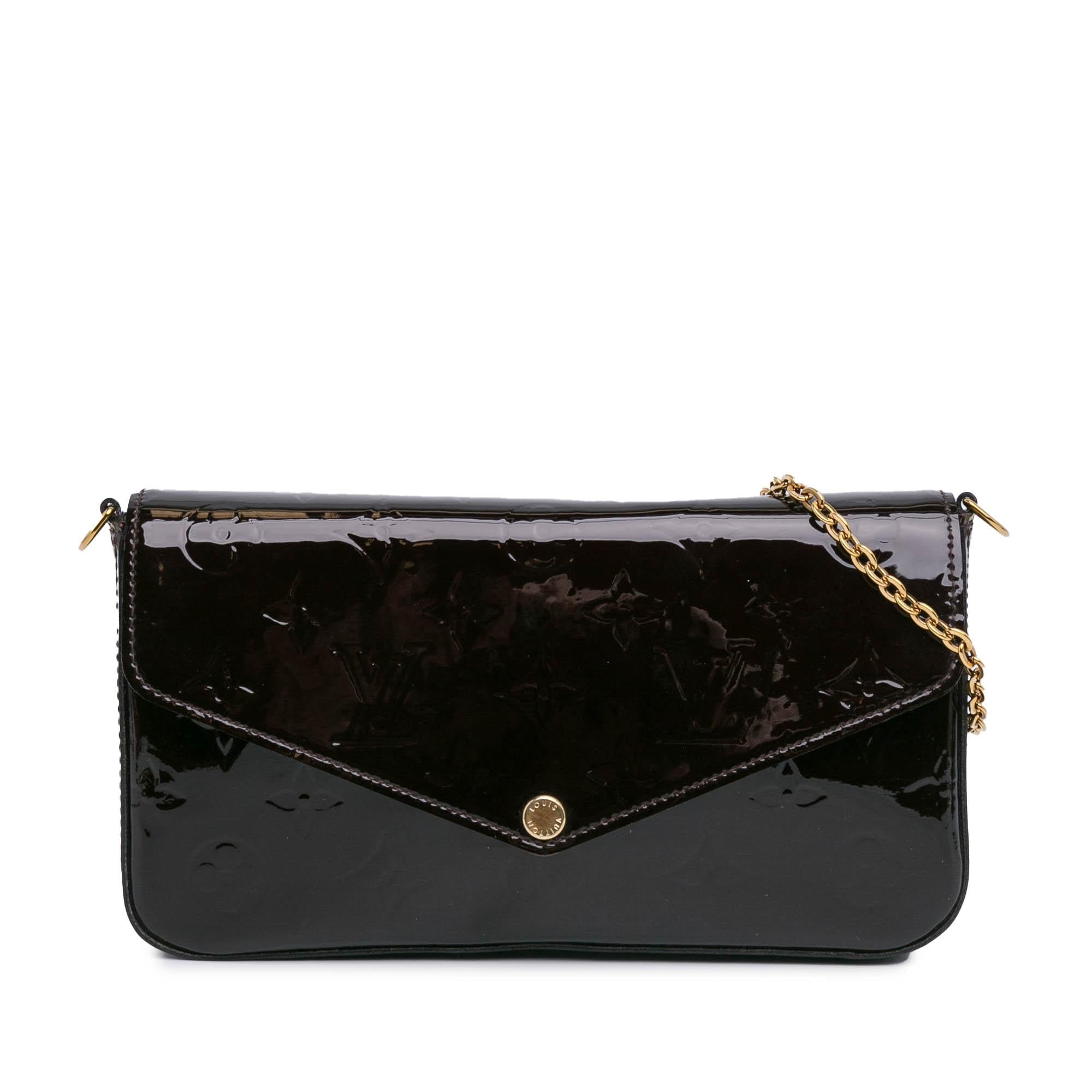 Louis Vuitton Monogram Vernis Pochette Felicie (SHG-qVIfWc)