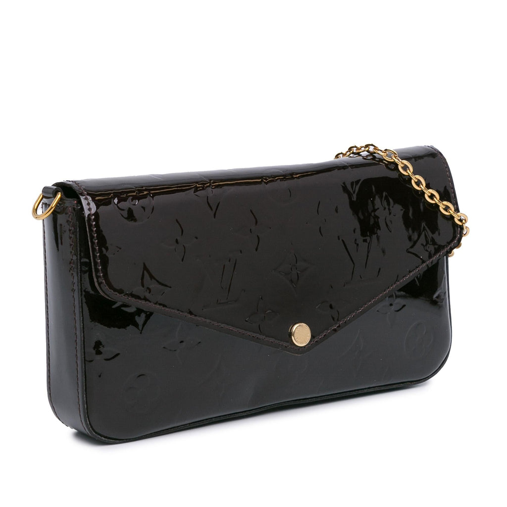 Louis Vuitton Monogram Vernis Pochette Felicie (SHG-qVIfWc)