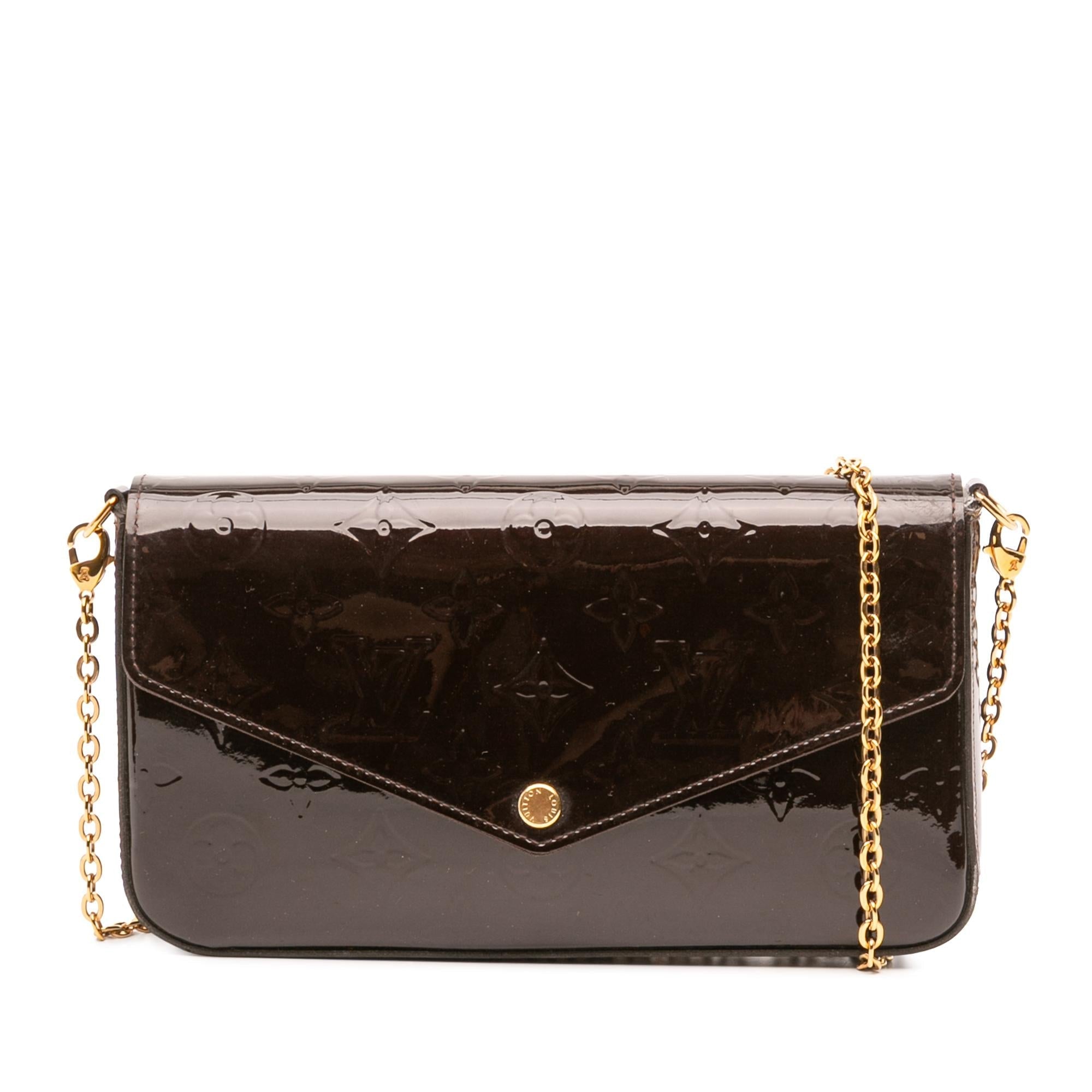 Louis Vuitton Monogram Vernis Pochette Felicie