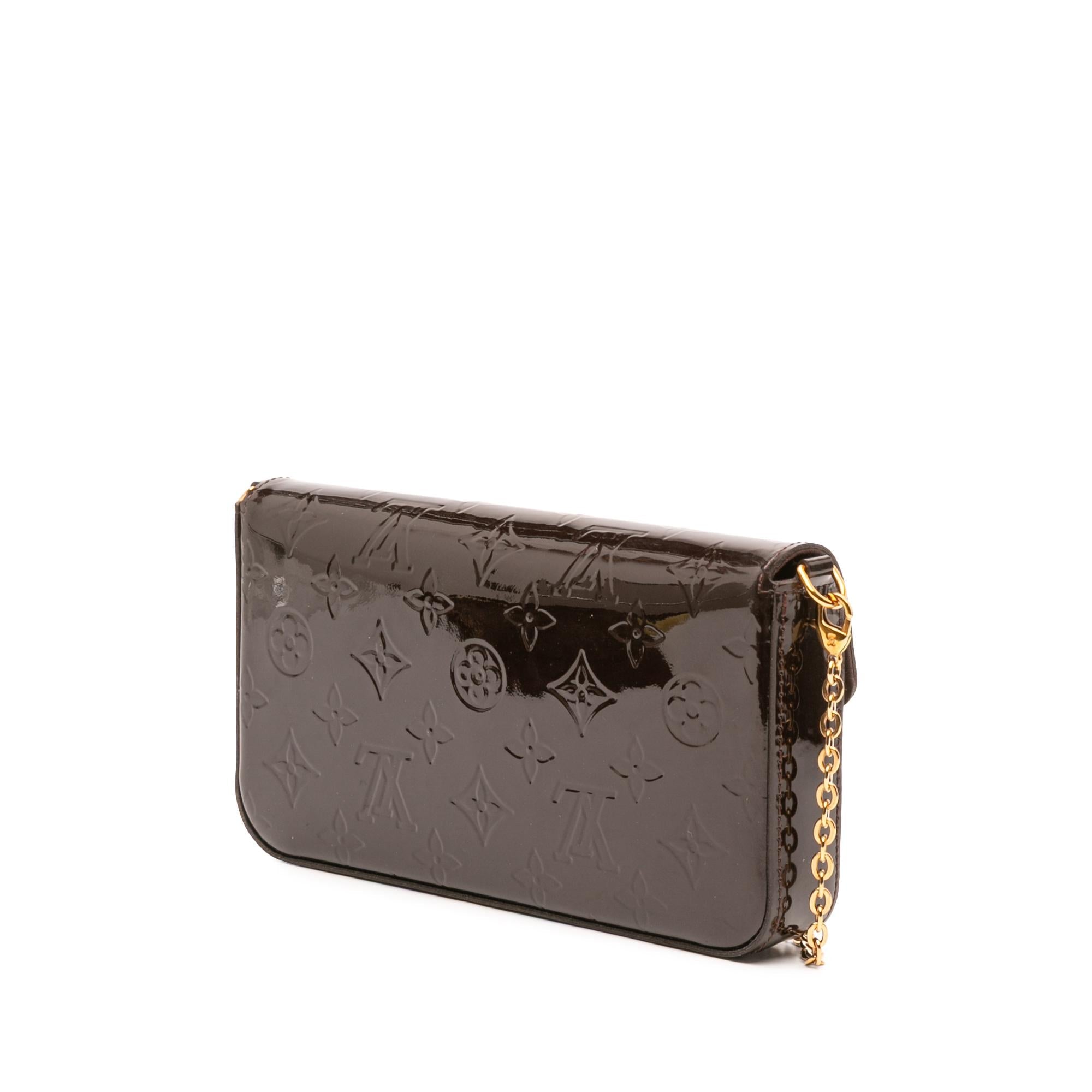 Louis Vuitton Monogram Vernis Pochette Felicie