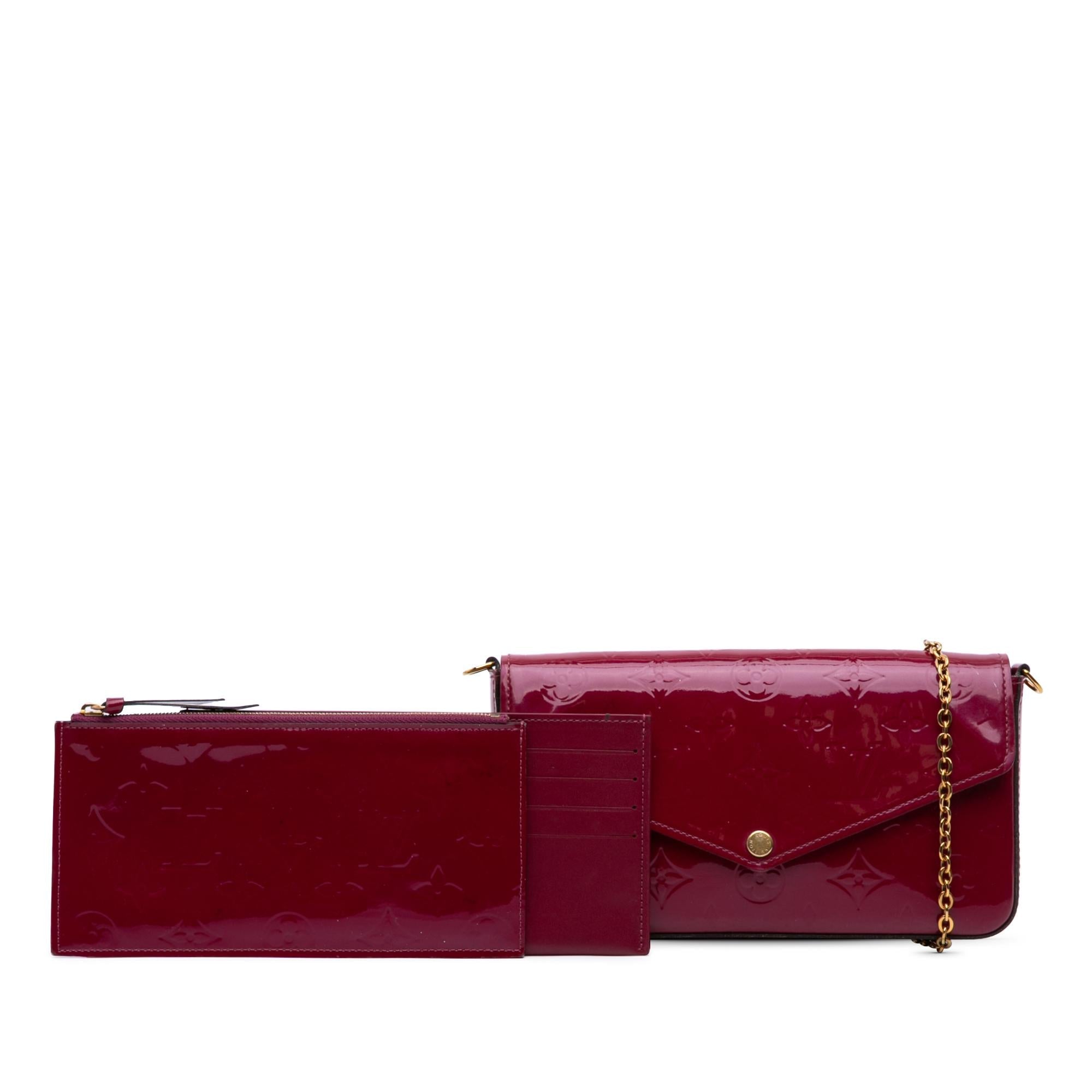 Louis Vuitton Monogram Vernis Pochette Felicie
