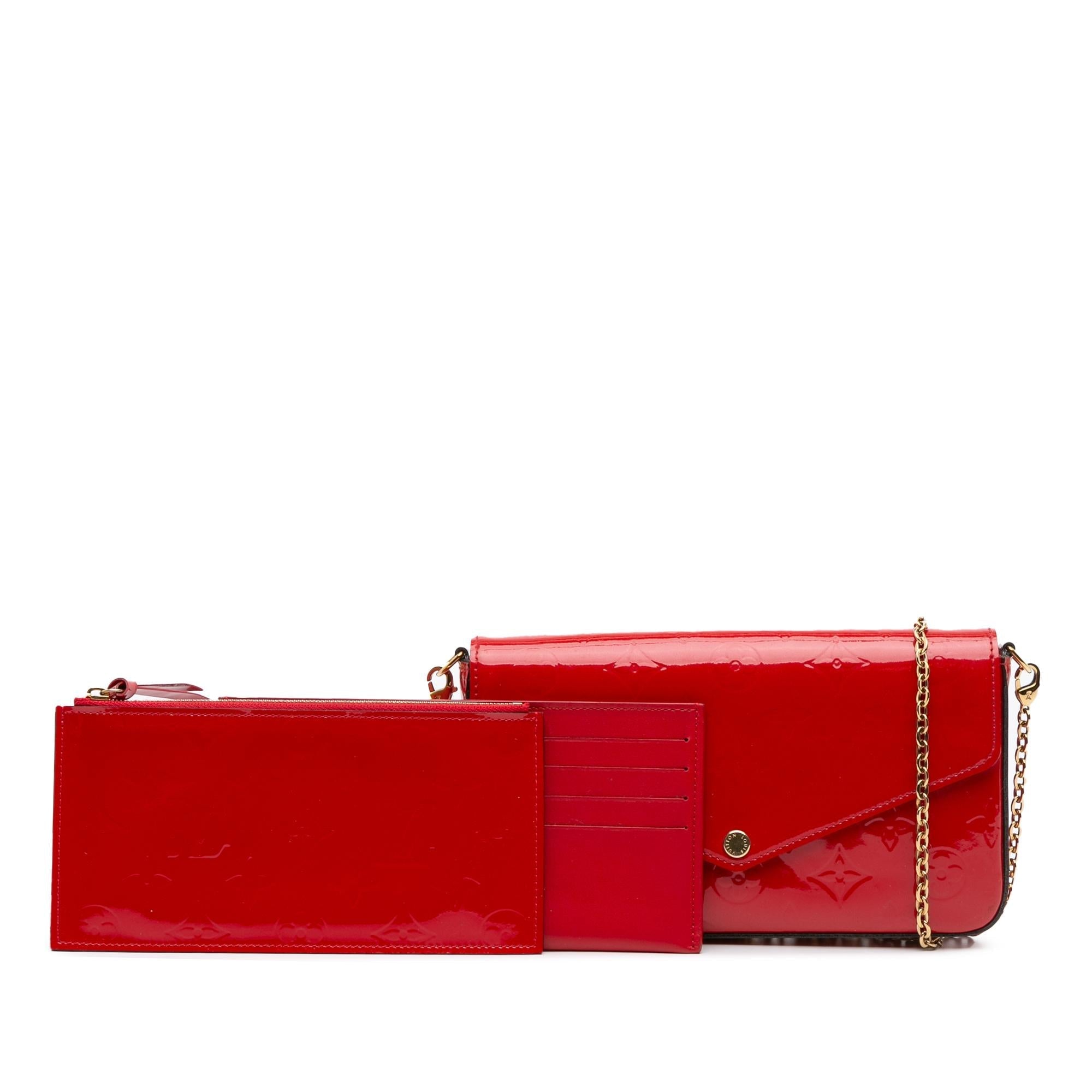 Louis Vuitton Monogram Vernis Pochette Felicie