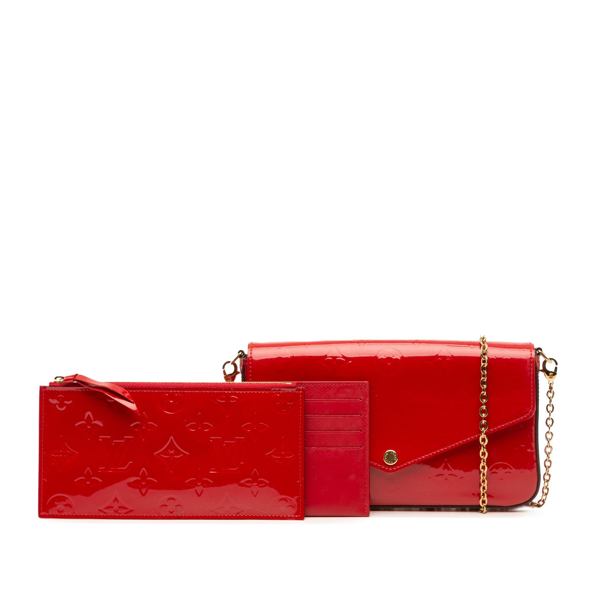 Louis Vuitton Monogram Vernis Pochette Felicie