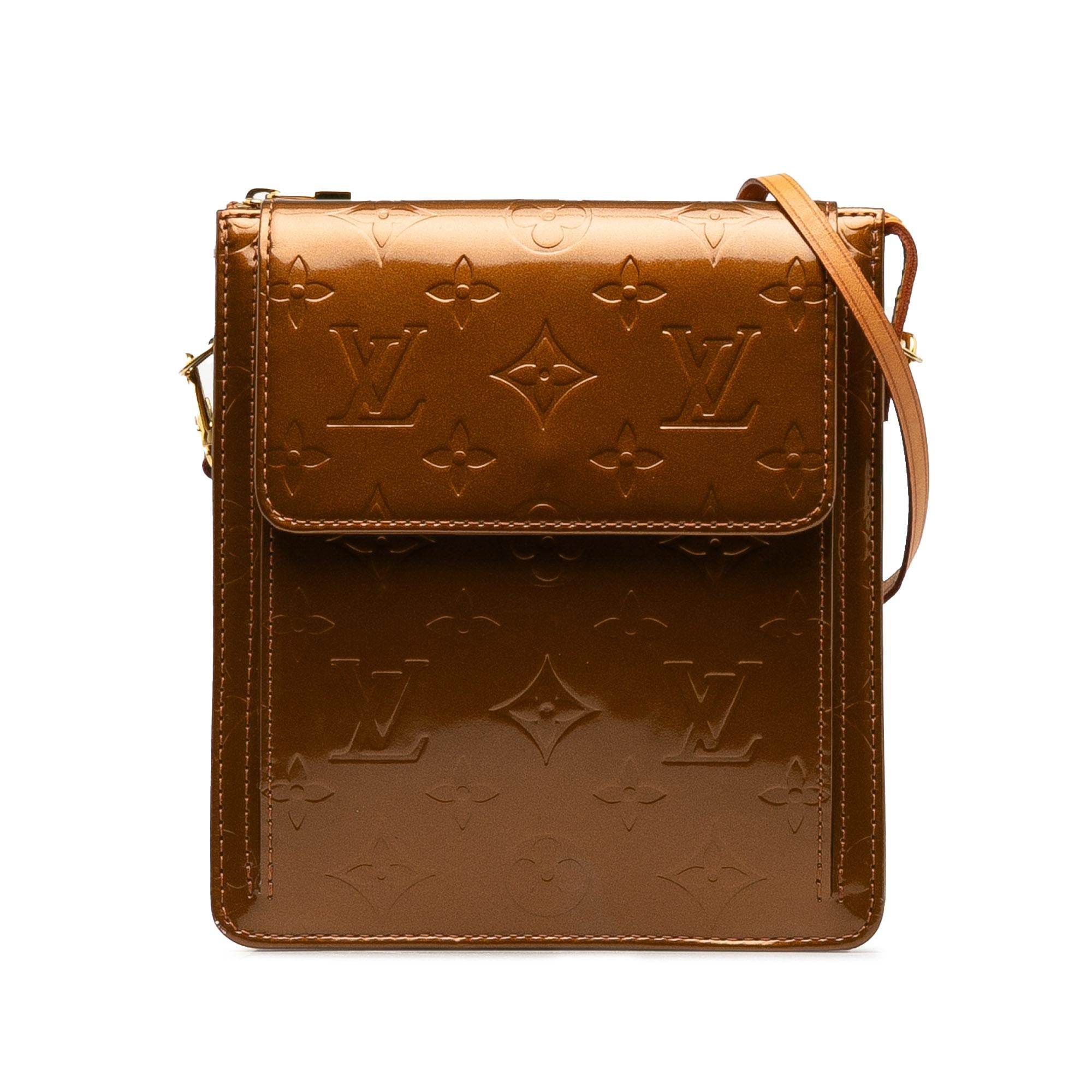 Louis Vuitton Monogram Vernis Pochette Mott (SHG-j3KnDR)