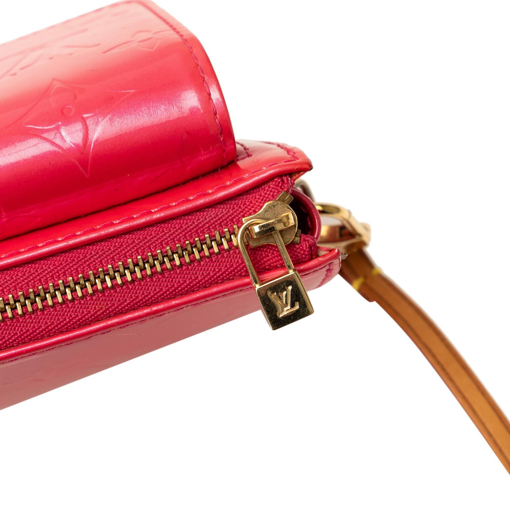 Louis Vuitton Monogram Vernis Pochette Mott (SHG-n5etRB)