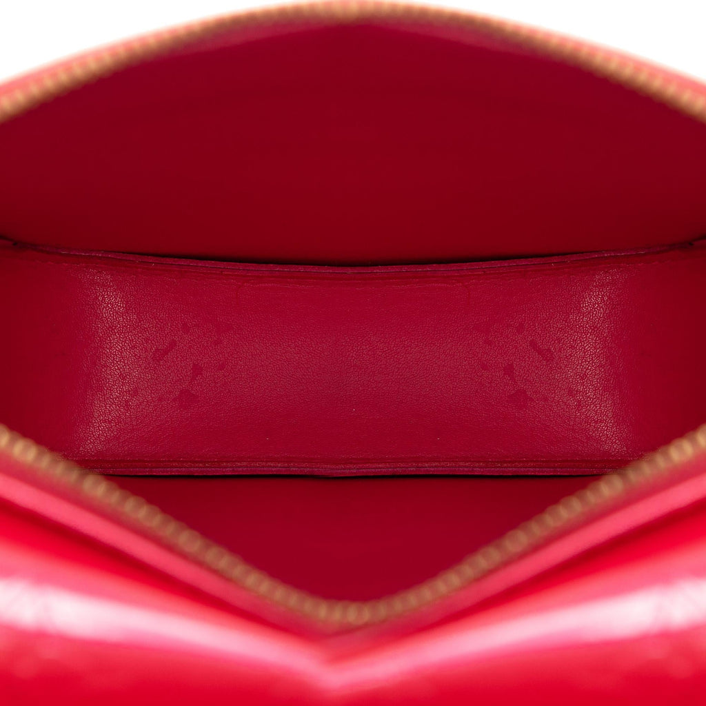 Louis Vuitton Monogram Vernis Pochette Mott (SHG-n5etRB)