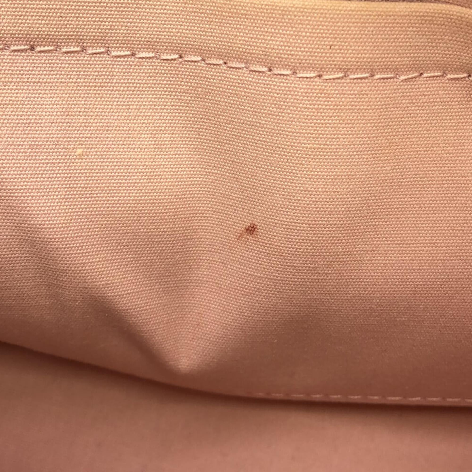 Louis Vuitton Monogram Vernis Rayures Alma BB (SHG-JU3Da7)