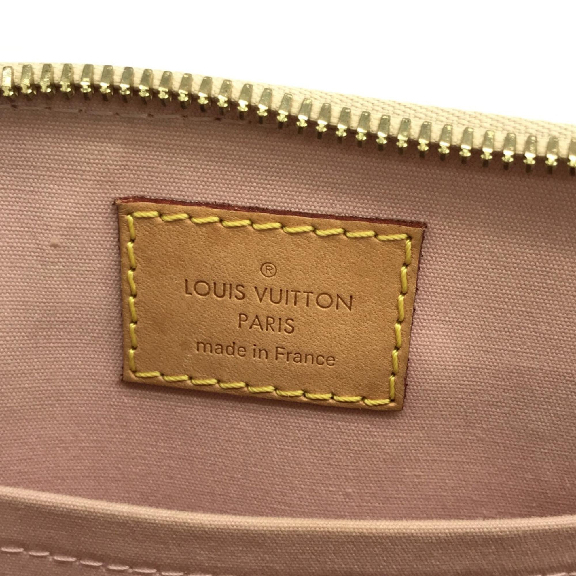 Louis Vuitton Monogram Vernis Rayures Alma BB (SHG-JU3Da7)