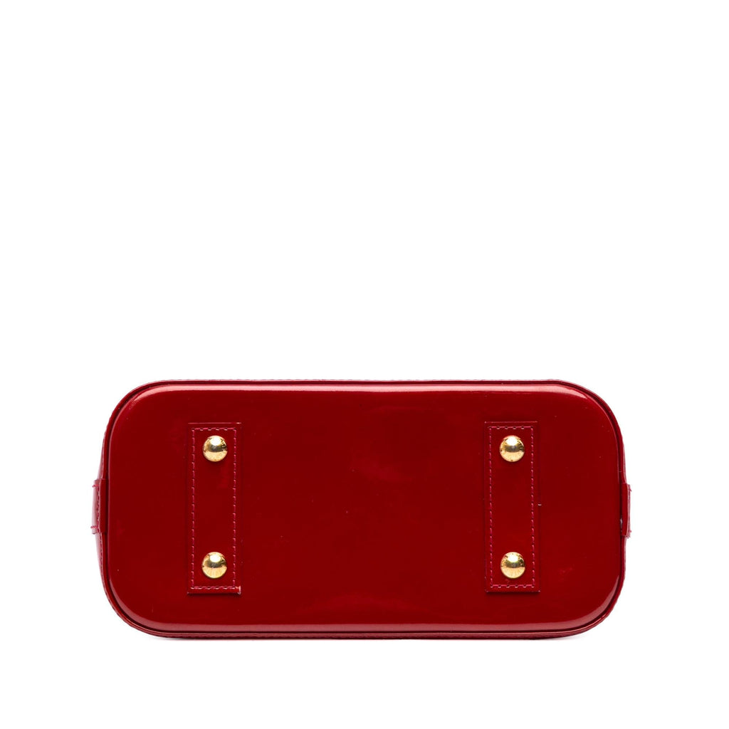 Louis Vuitton Monogram Vernis Rayures Alma BB