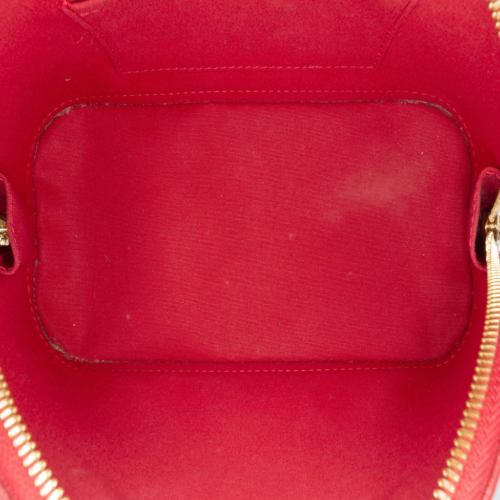 Louis Vuitton Monogram Vernis Rayures Alma BB